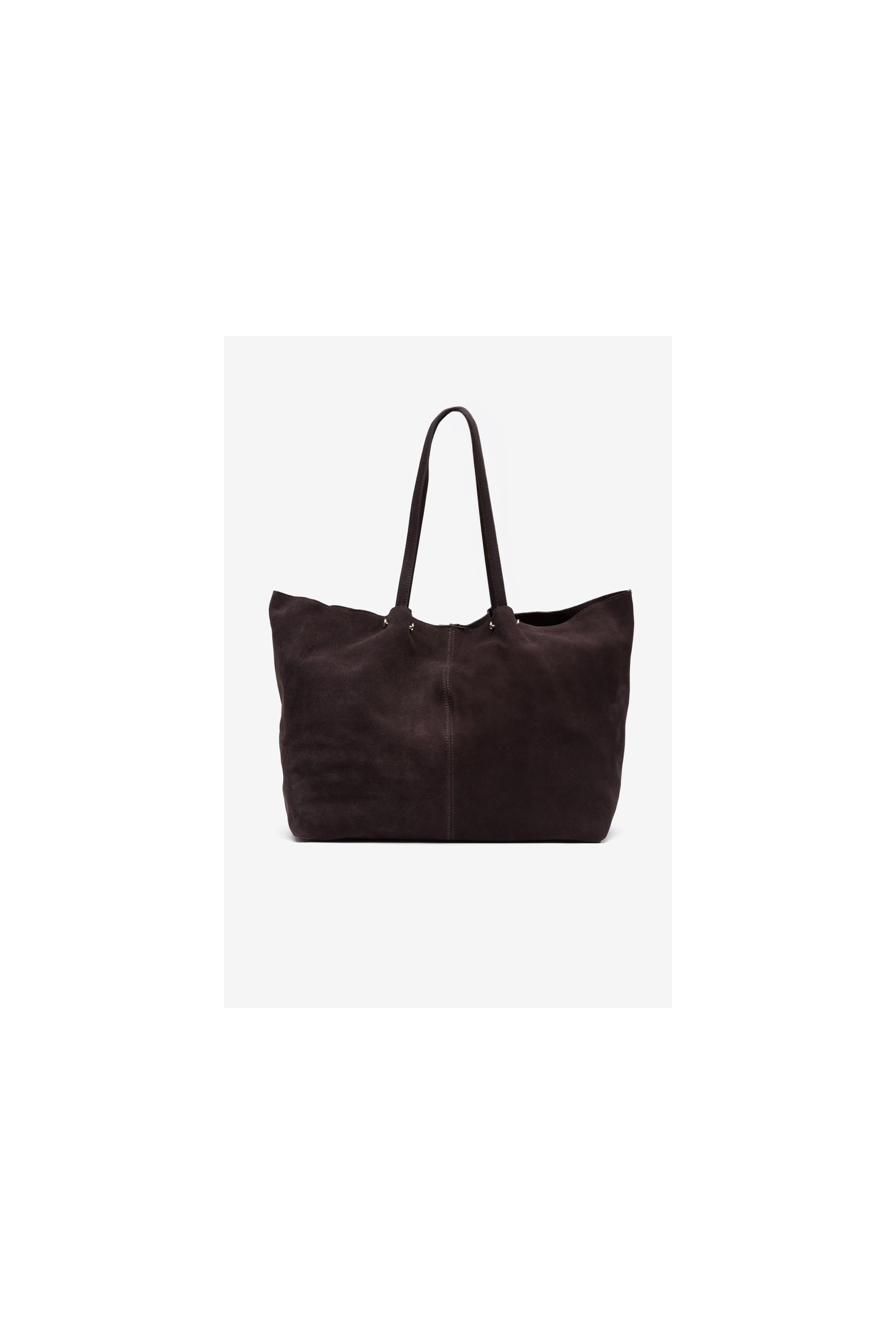 Dark Brown Shopper Bag