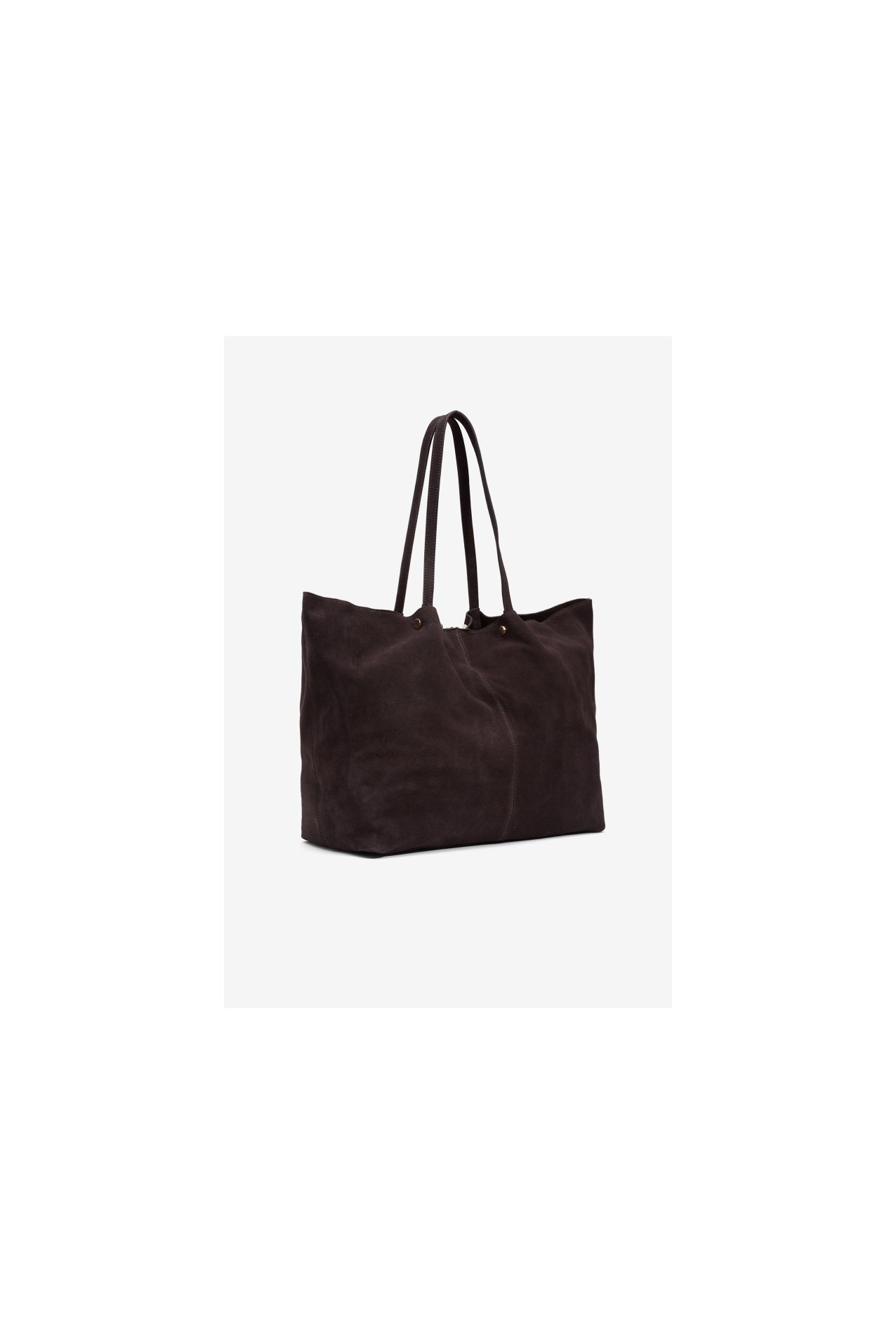 Dark Brown Shopper Bag
