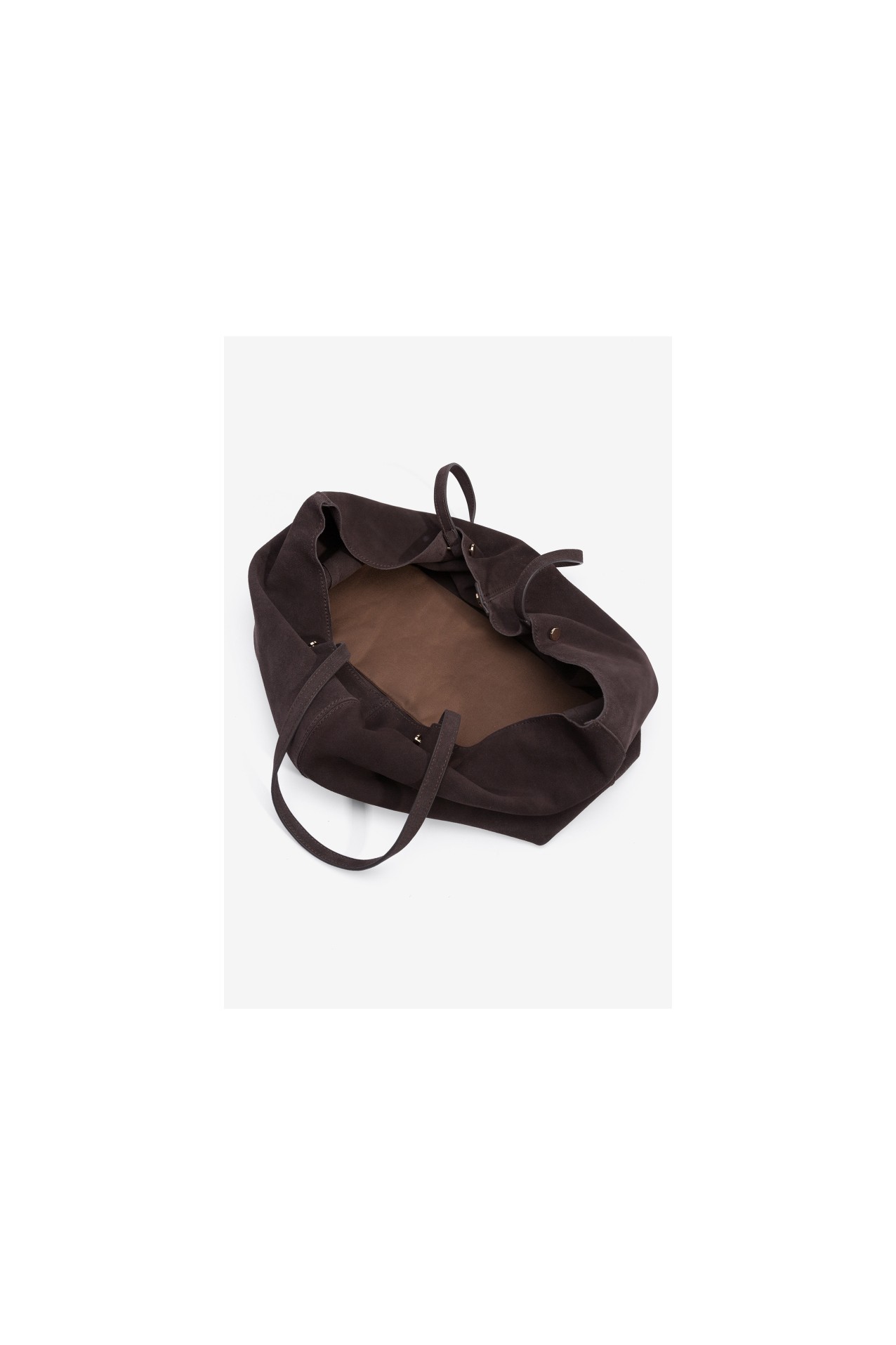 Dark Brown Shopper Bag