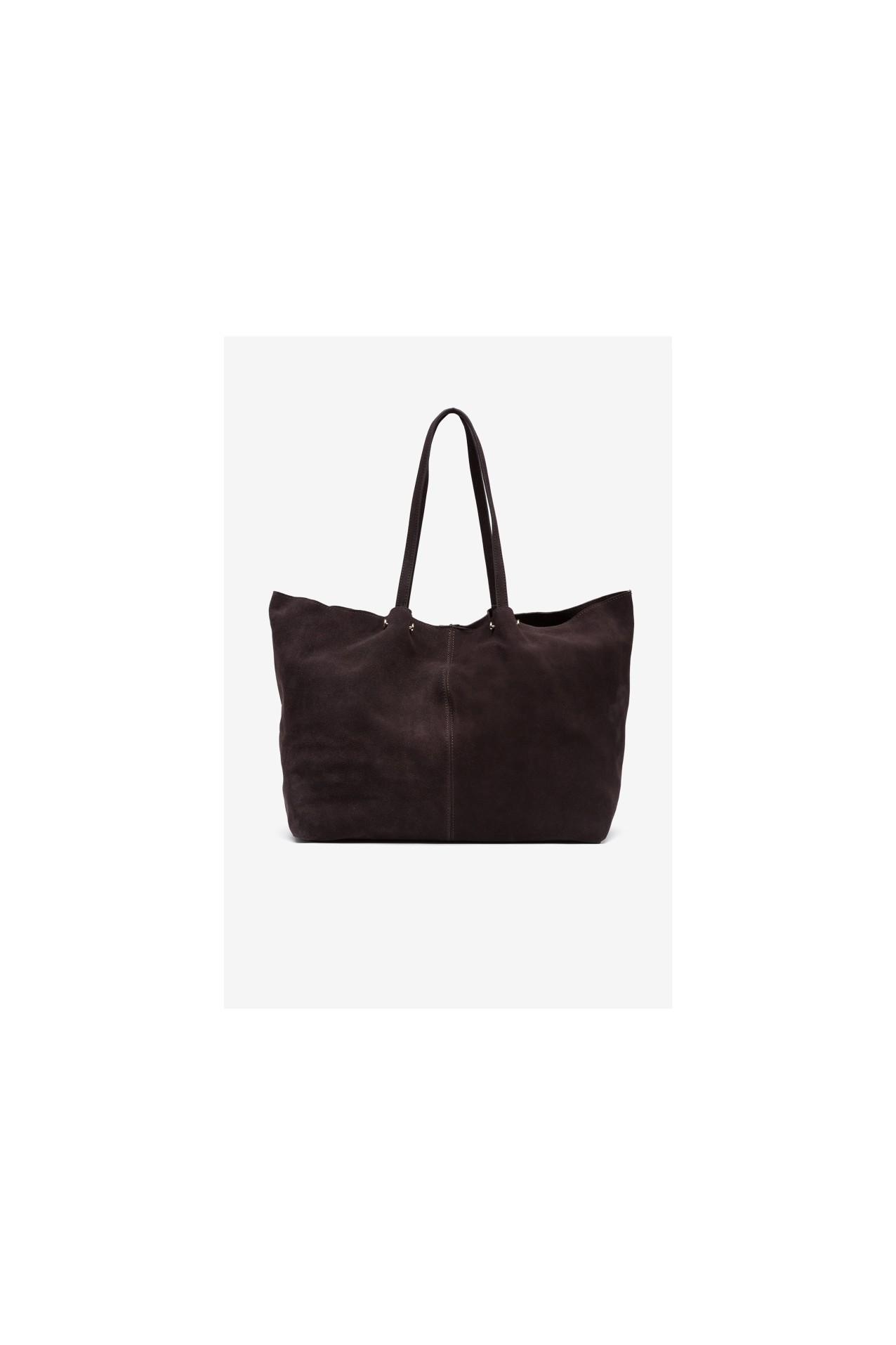 Dark Brown Shopper Bag