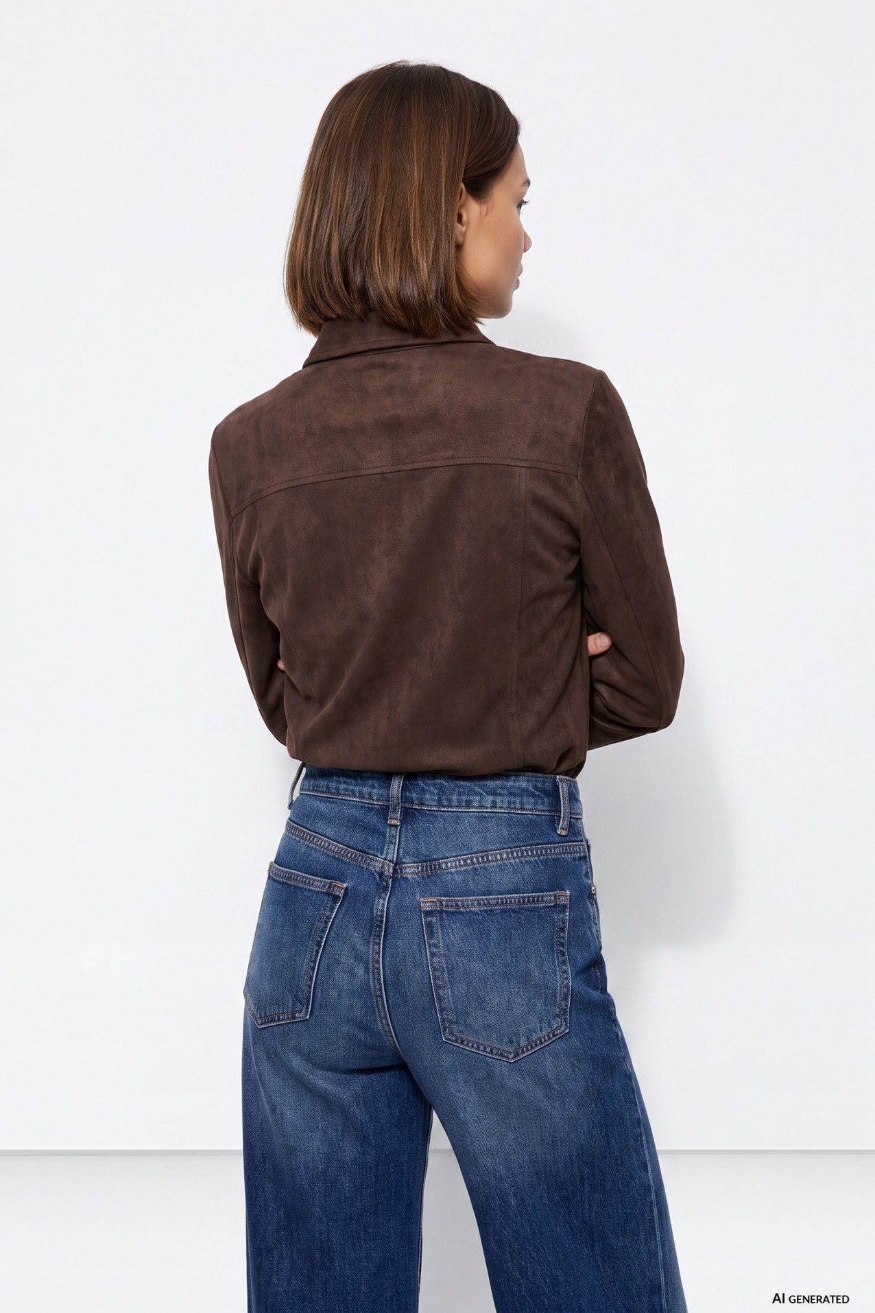 Brown Long Sleeve Shirt