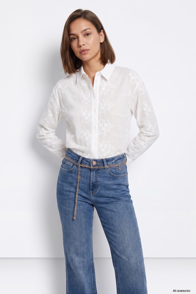 Off-White Long Sleeve Shirt