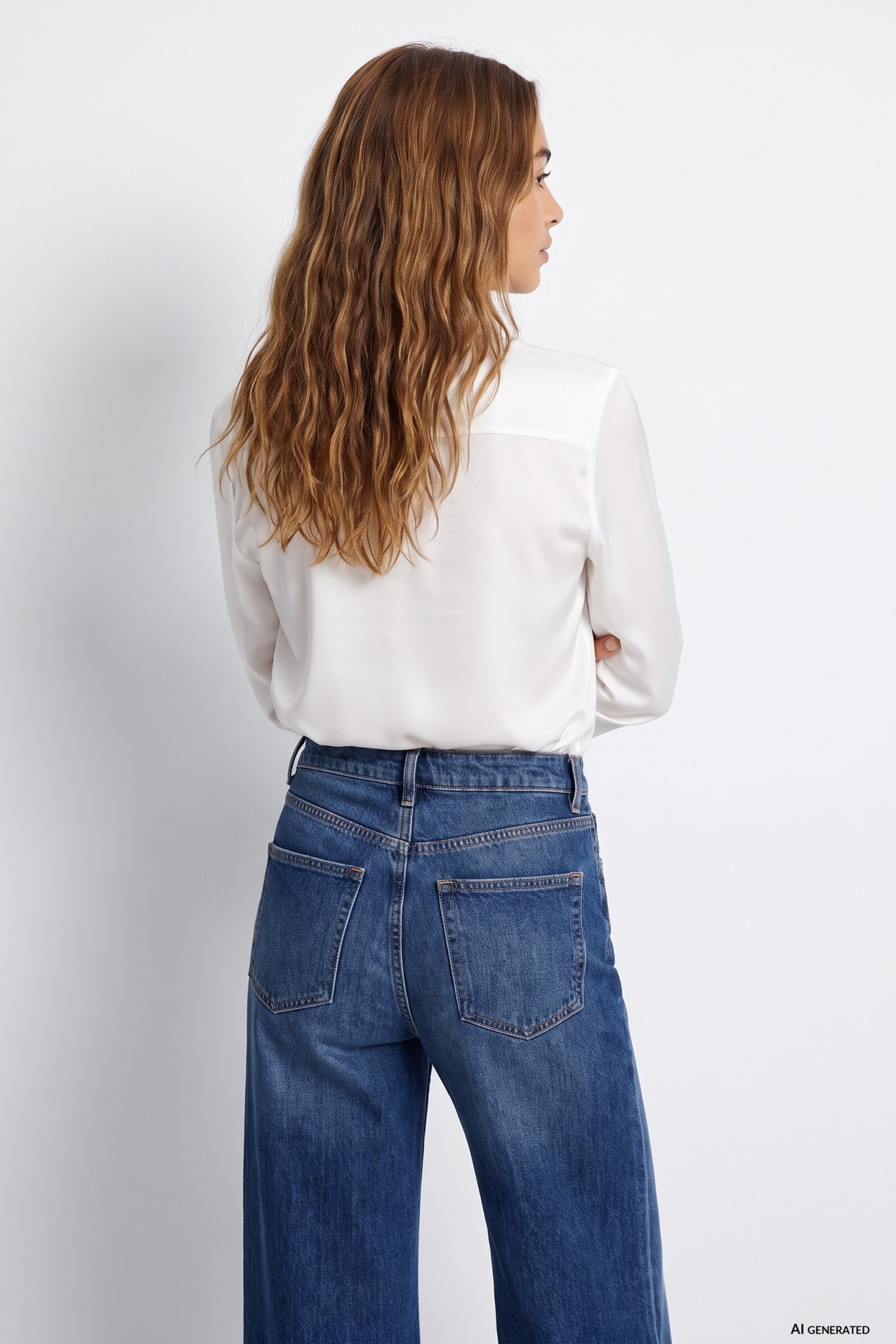 Camisa cruda manga larga