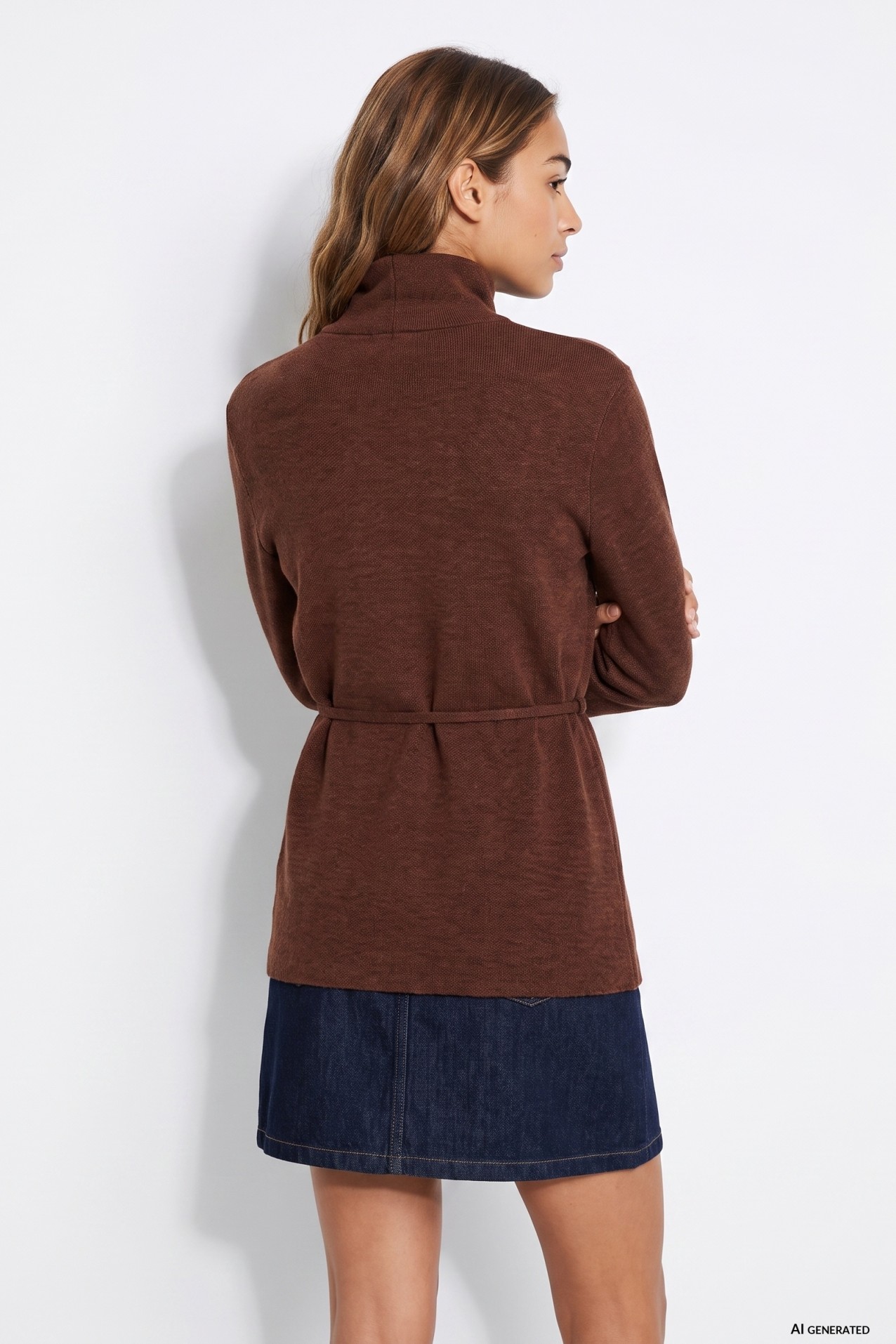 Brown Long Sleeve T-shirt