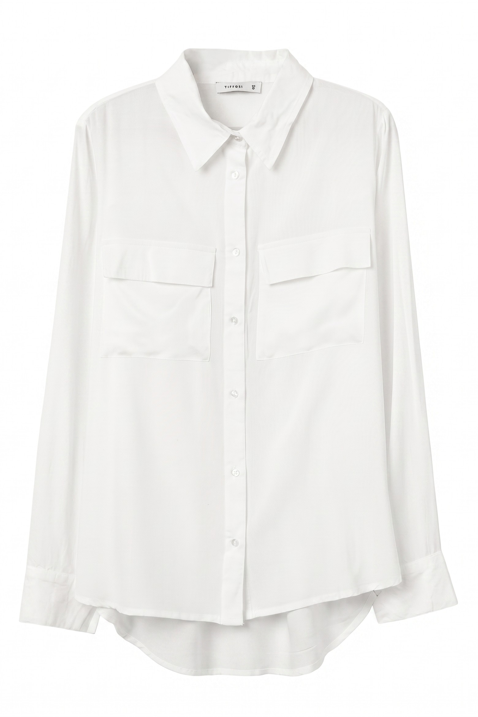 Long Sleeve Off-White Shirt