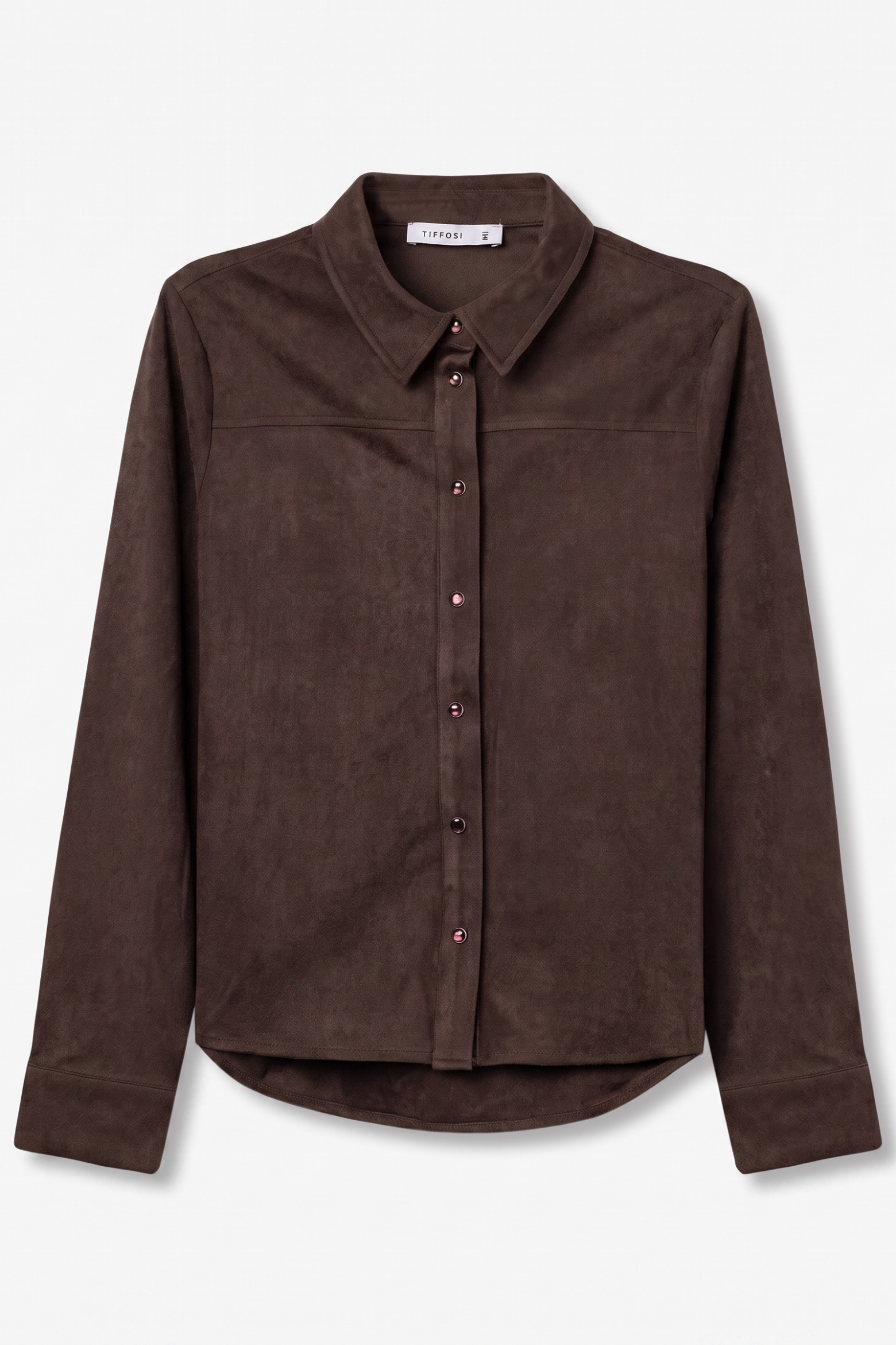 Brown Long Sleeve Shirt