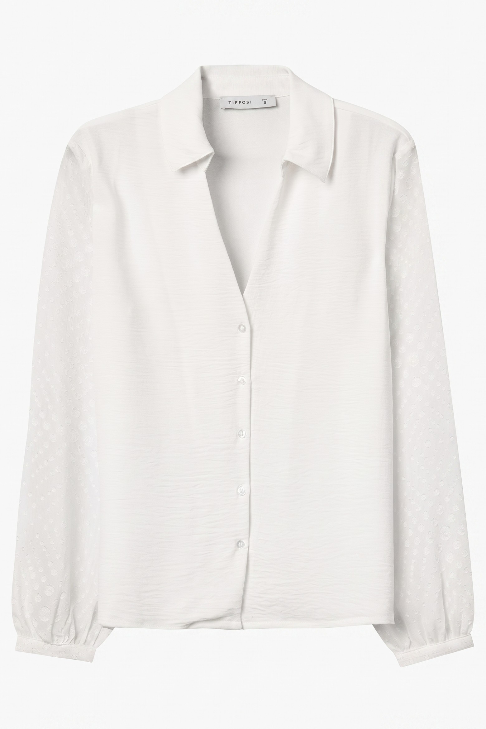 Camisa cru manga comprida
