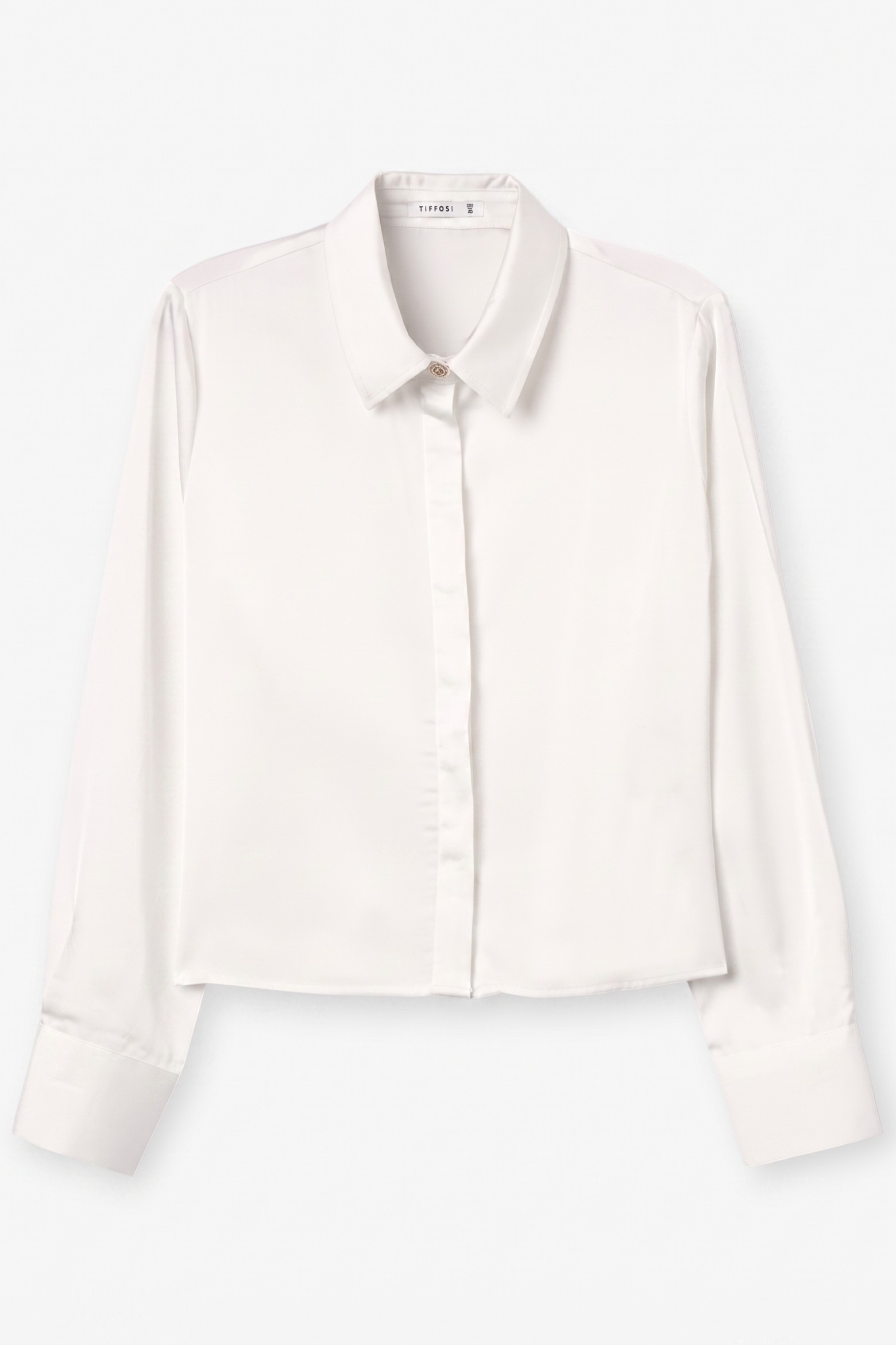 Camisa cruda manga larga