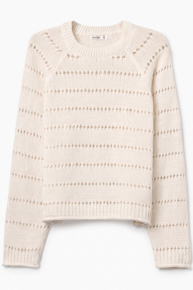 Beige Minimalist Knit Sweater Beige Minimalist Knit Sweater