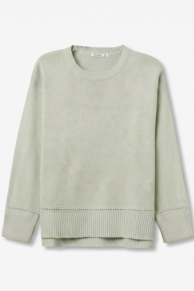 Light Green Loose Knit Sweater Light Green Loose Knit Sweater