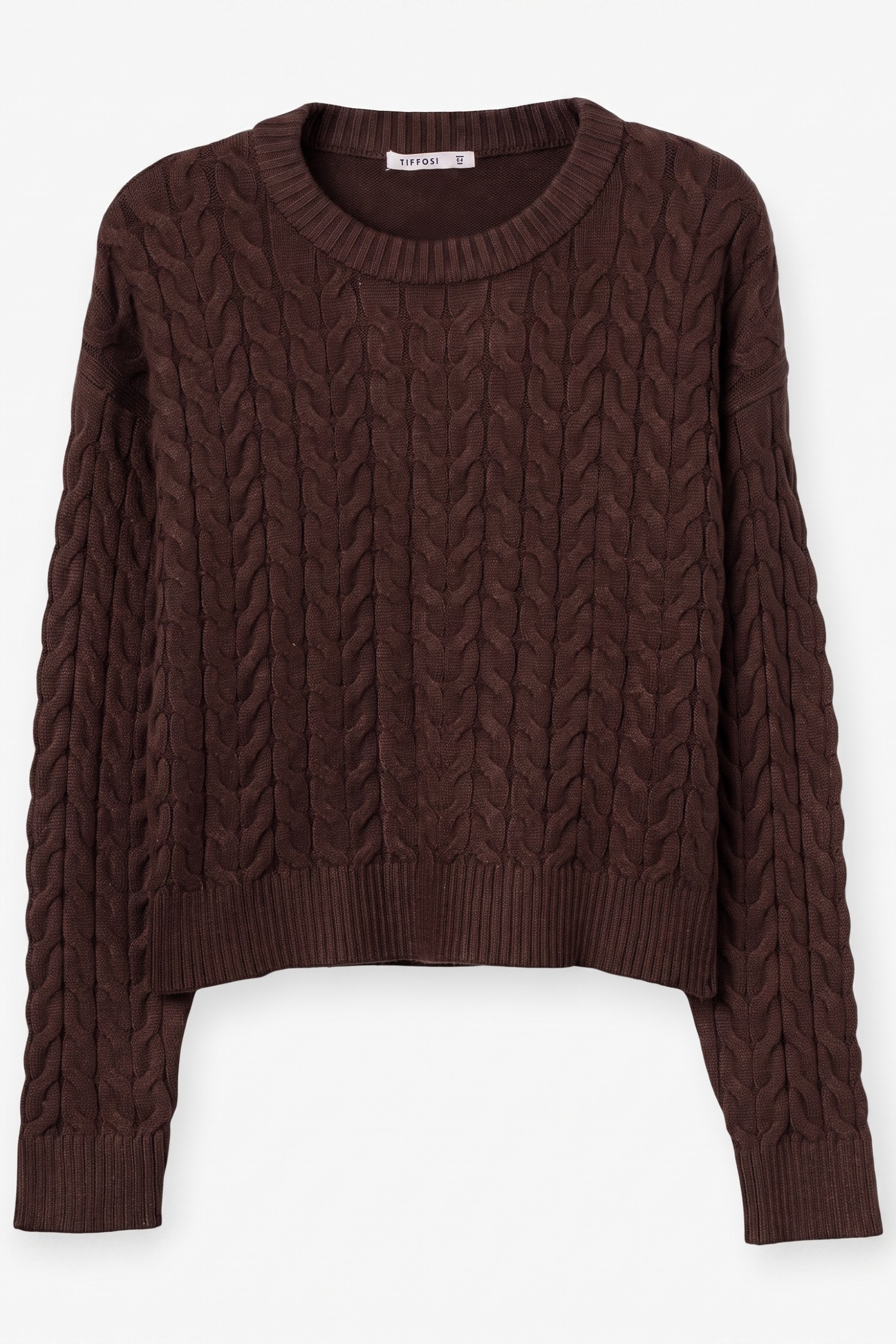 Chunky Fit Brown Sweater