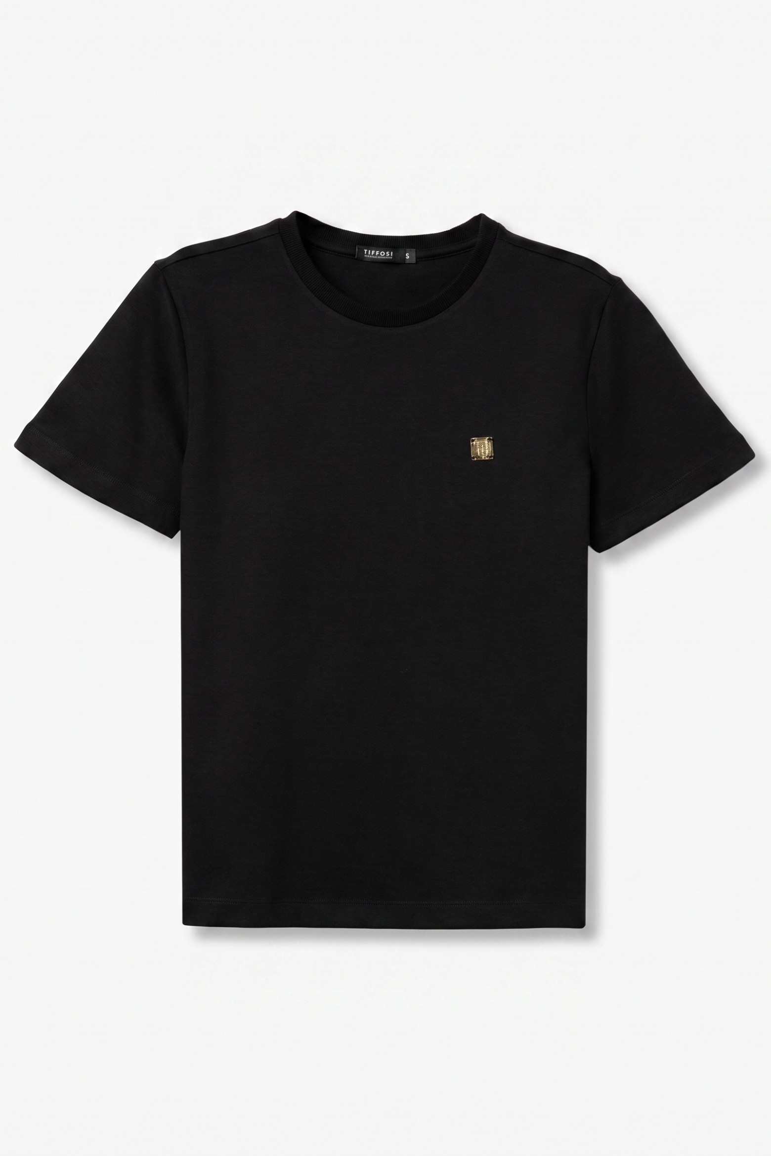 T-shirt preto manga curta