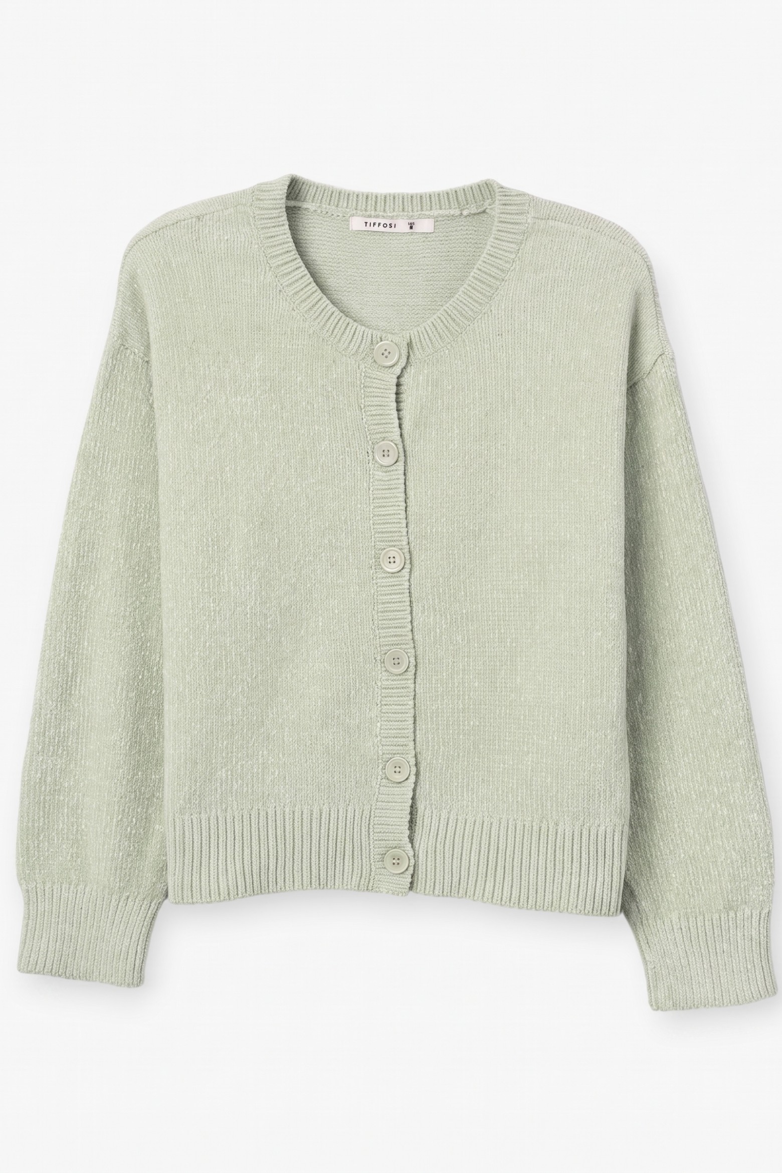 Light Green Chunky Cardigan