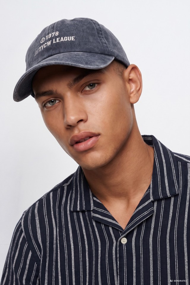 Dark Blue Baseball Cap