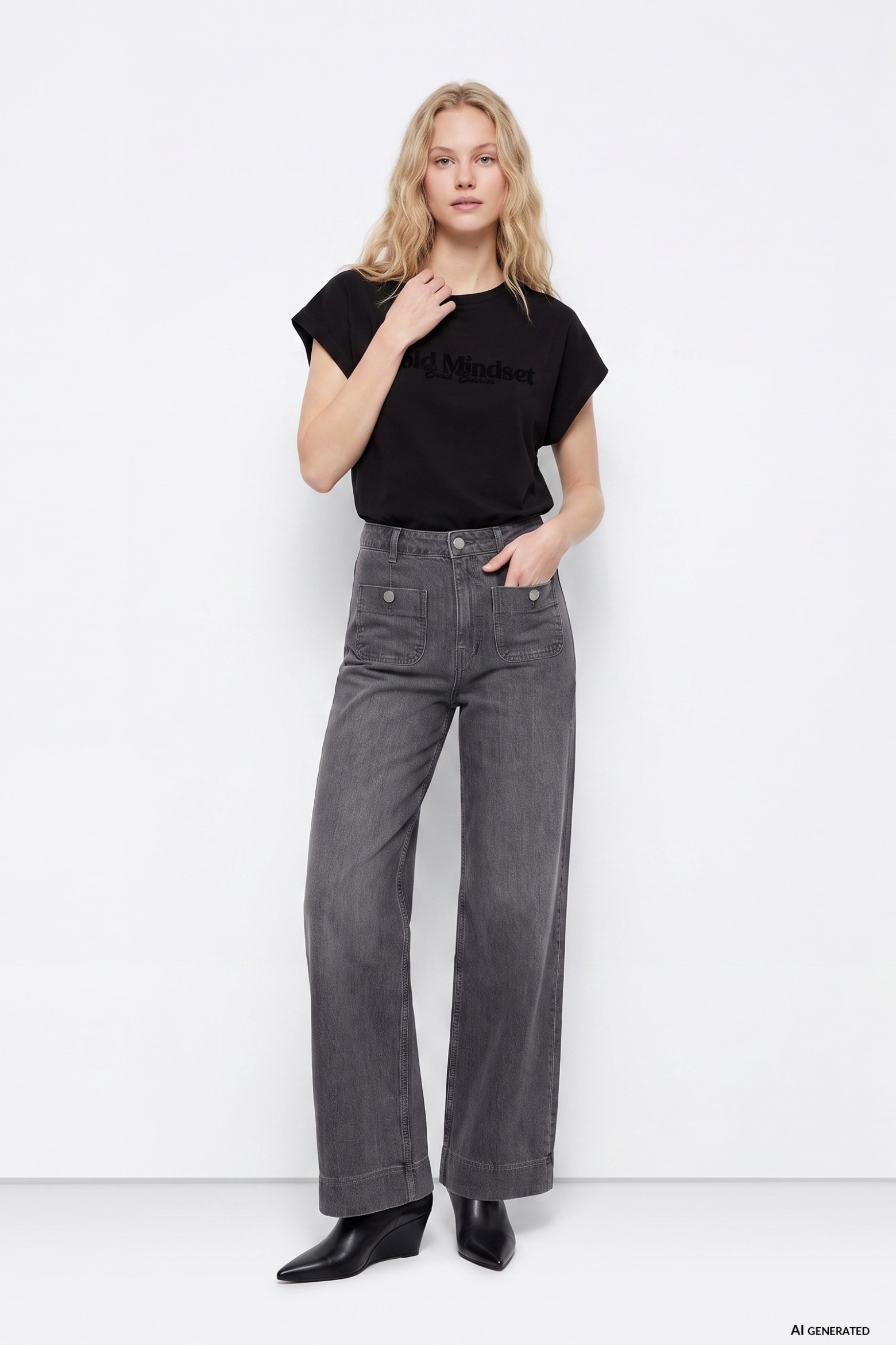 Sarah Wide Leg Jeans