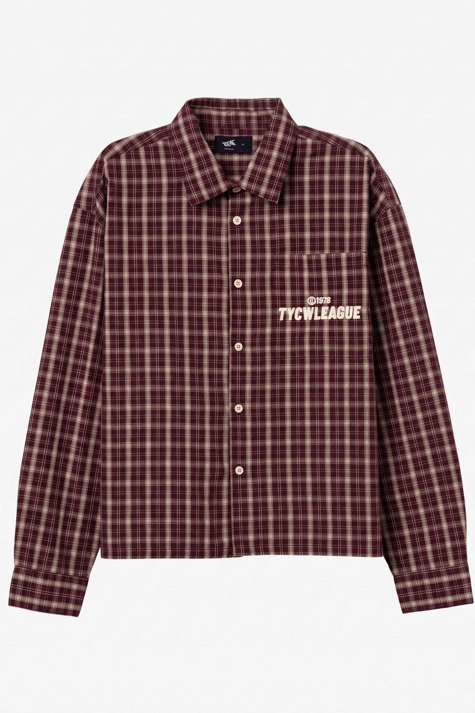 Camisa xadrez vermelha casual