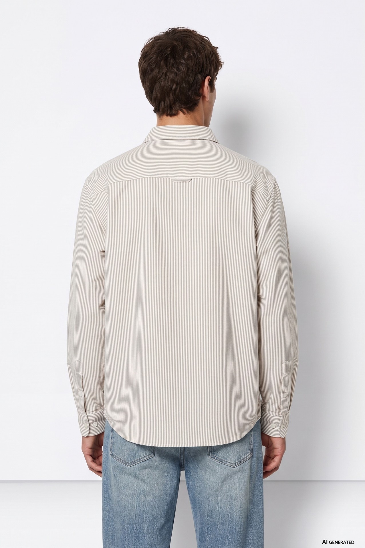 Camisa Oxford a rayas