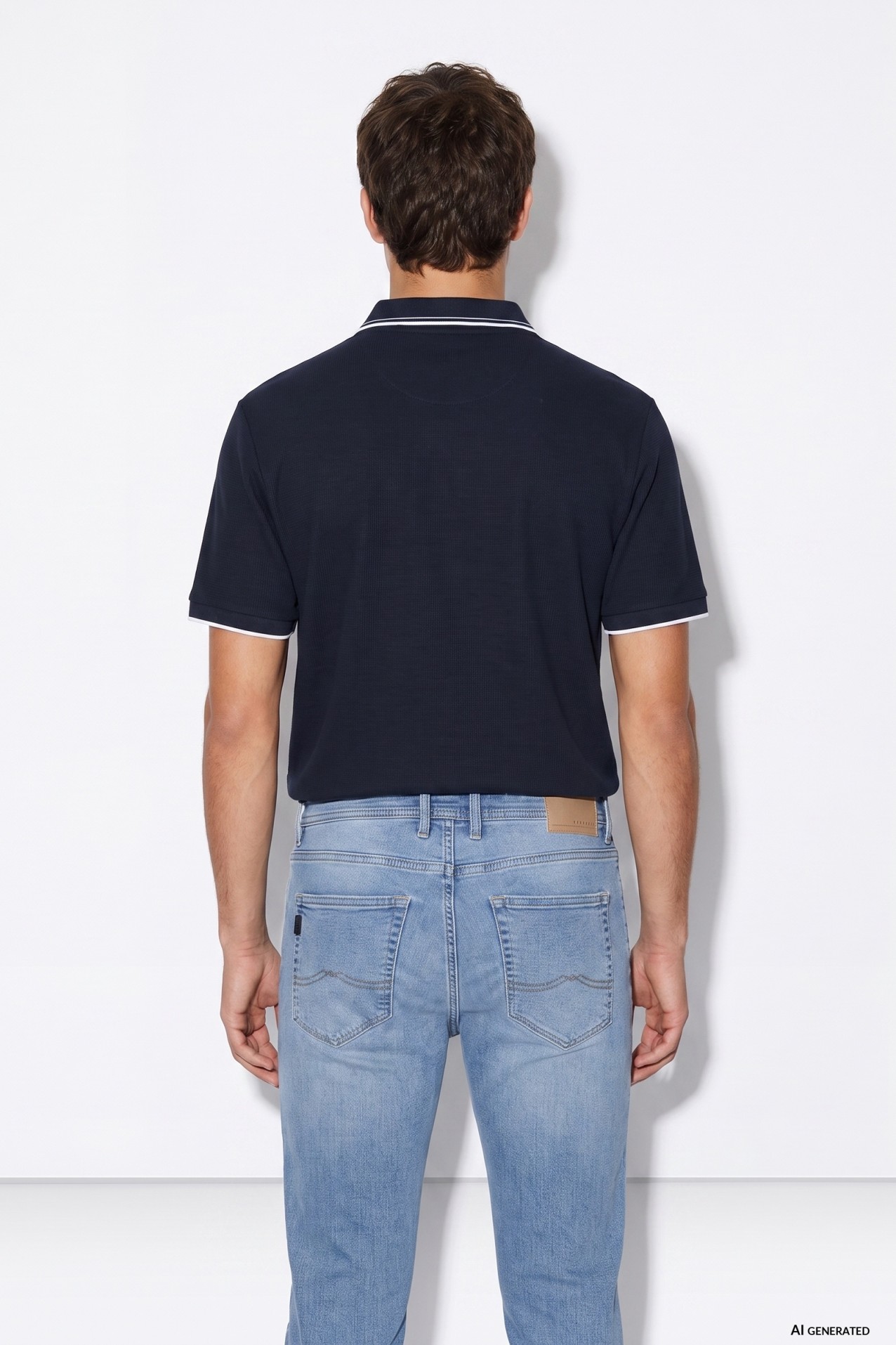 Dark Blue Polo Shirt