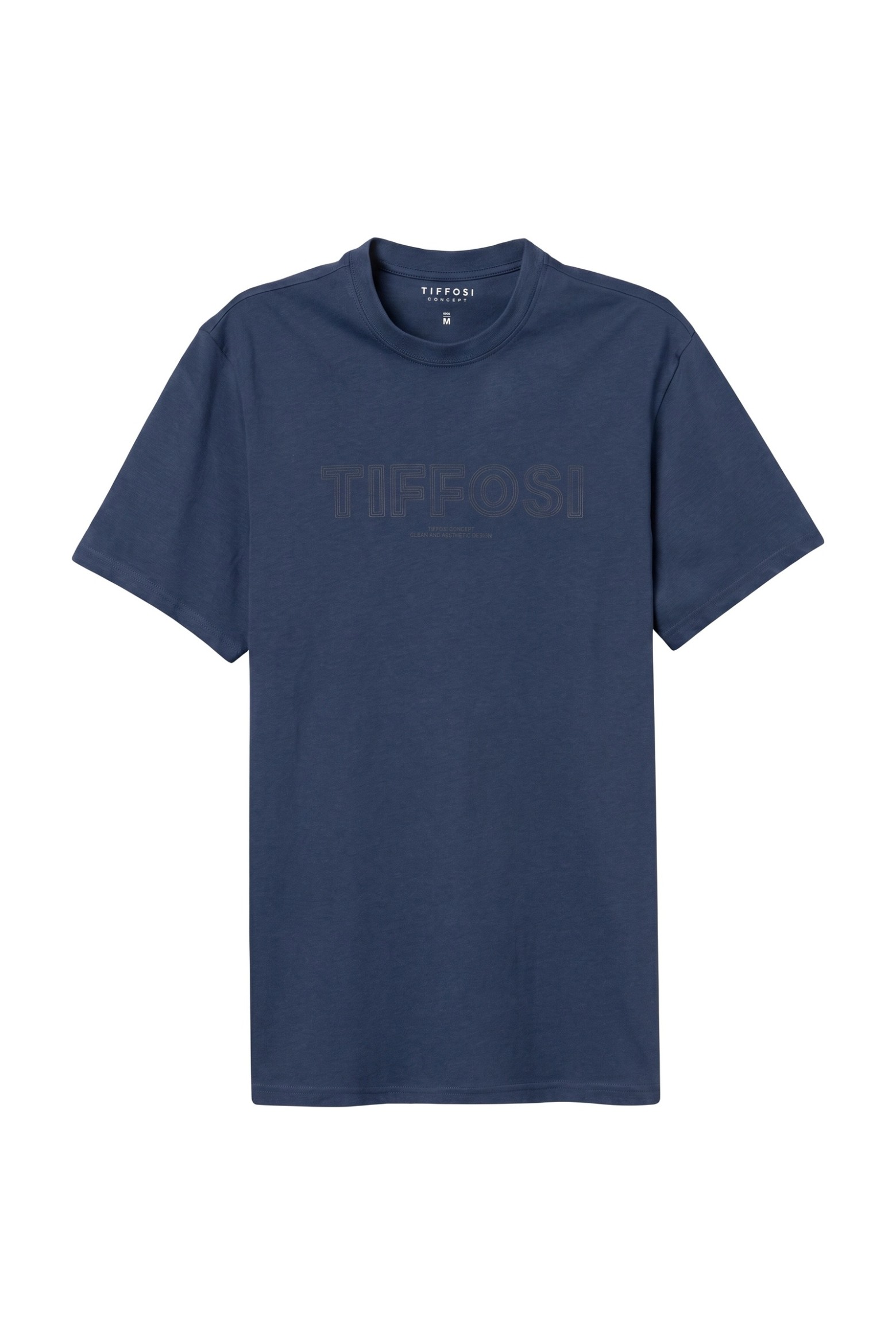 Camiseta azul oscuro regular