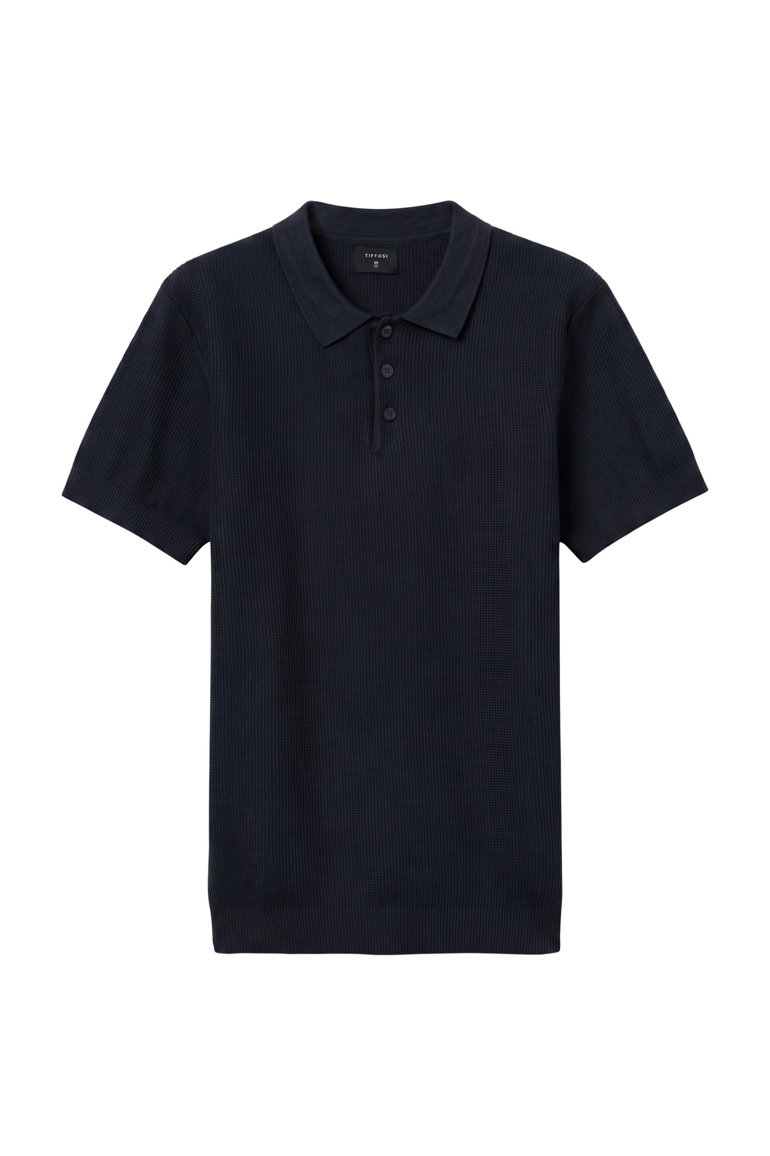 Dark Blue Slim Polo Shirt
