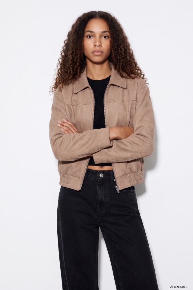 Beige Jacket