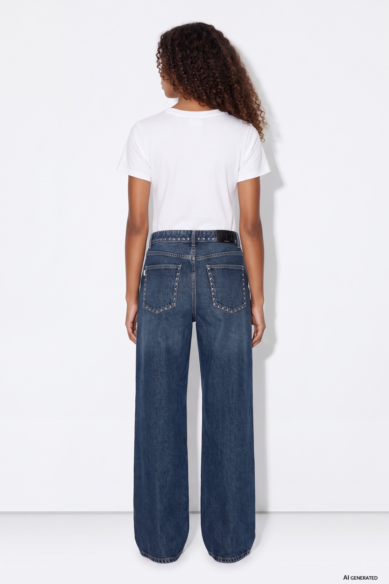 T-shirt branca just fit