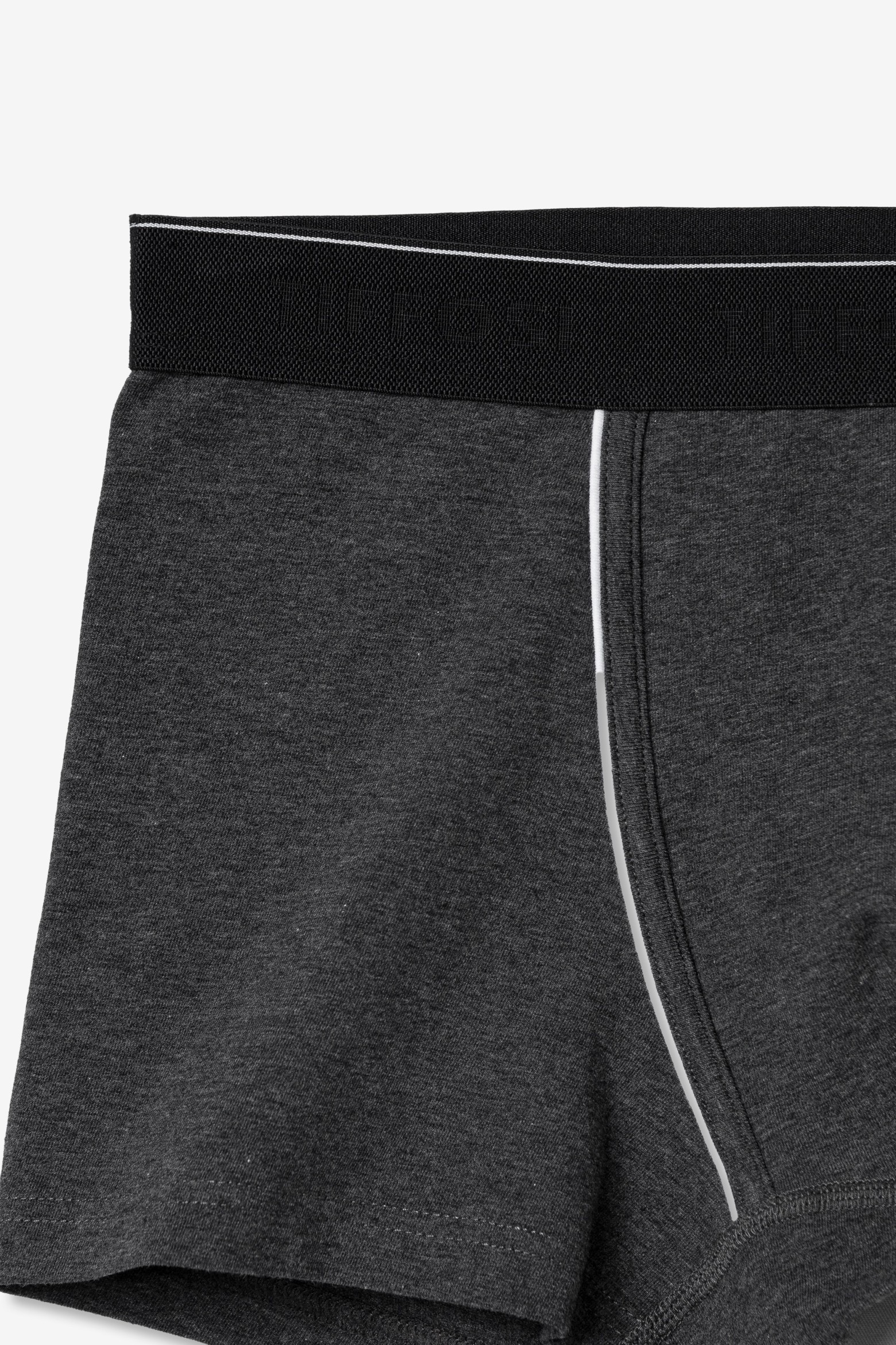 Dark Grey Melange Boxers