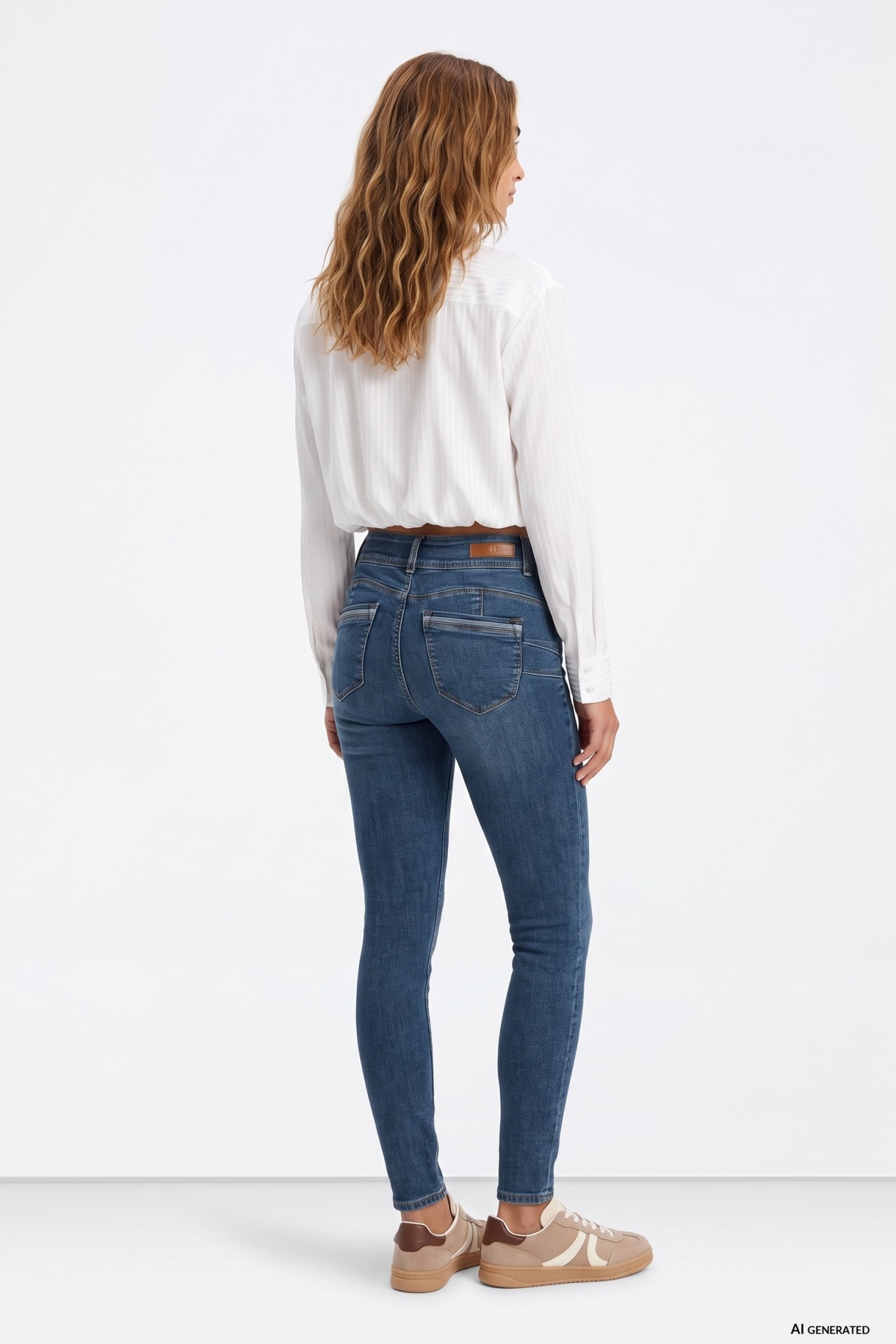 Slim Fit Blue Jeans
