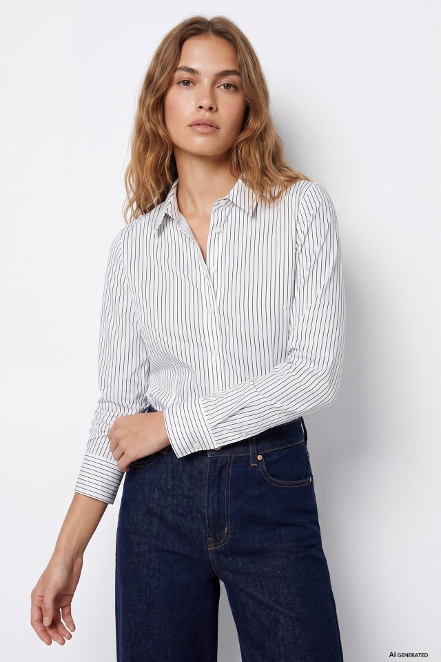 Striped Long Sleeve Shirt