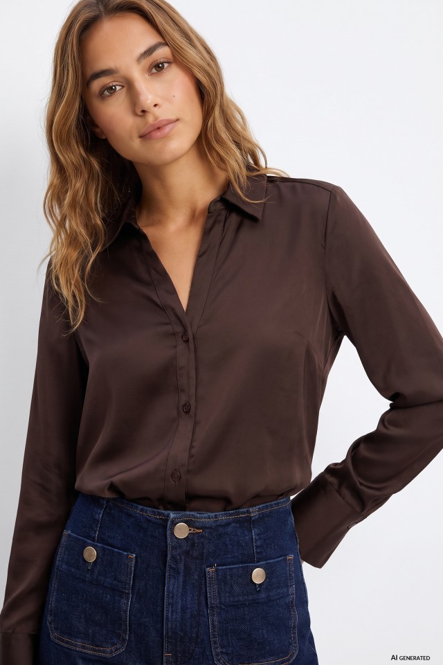 Chocolate Long Sleeve Shirt