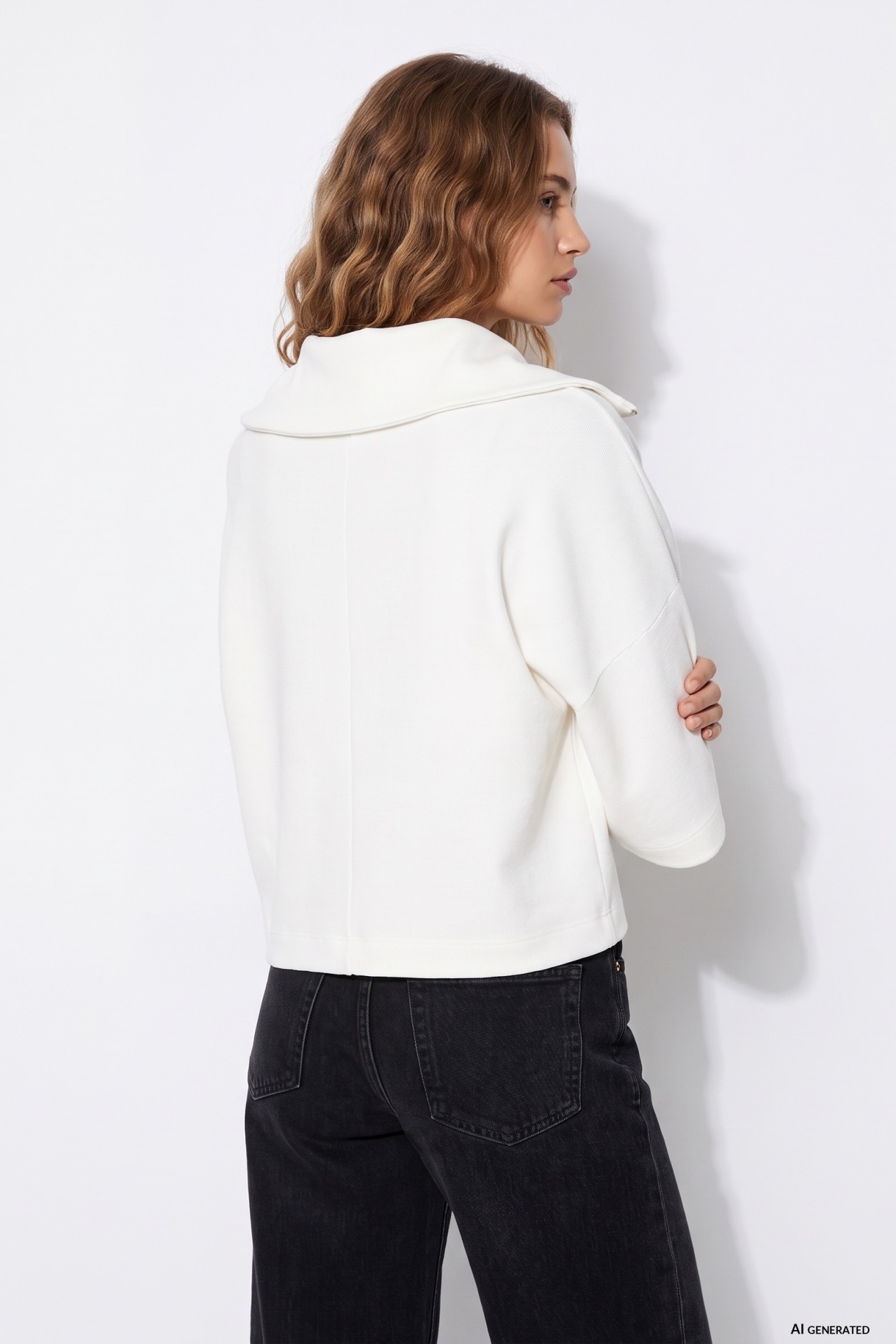 Off-White Zip Collar Tee