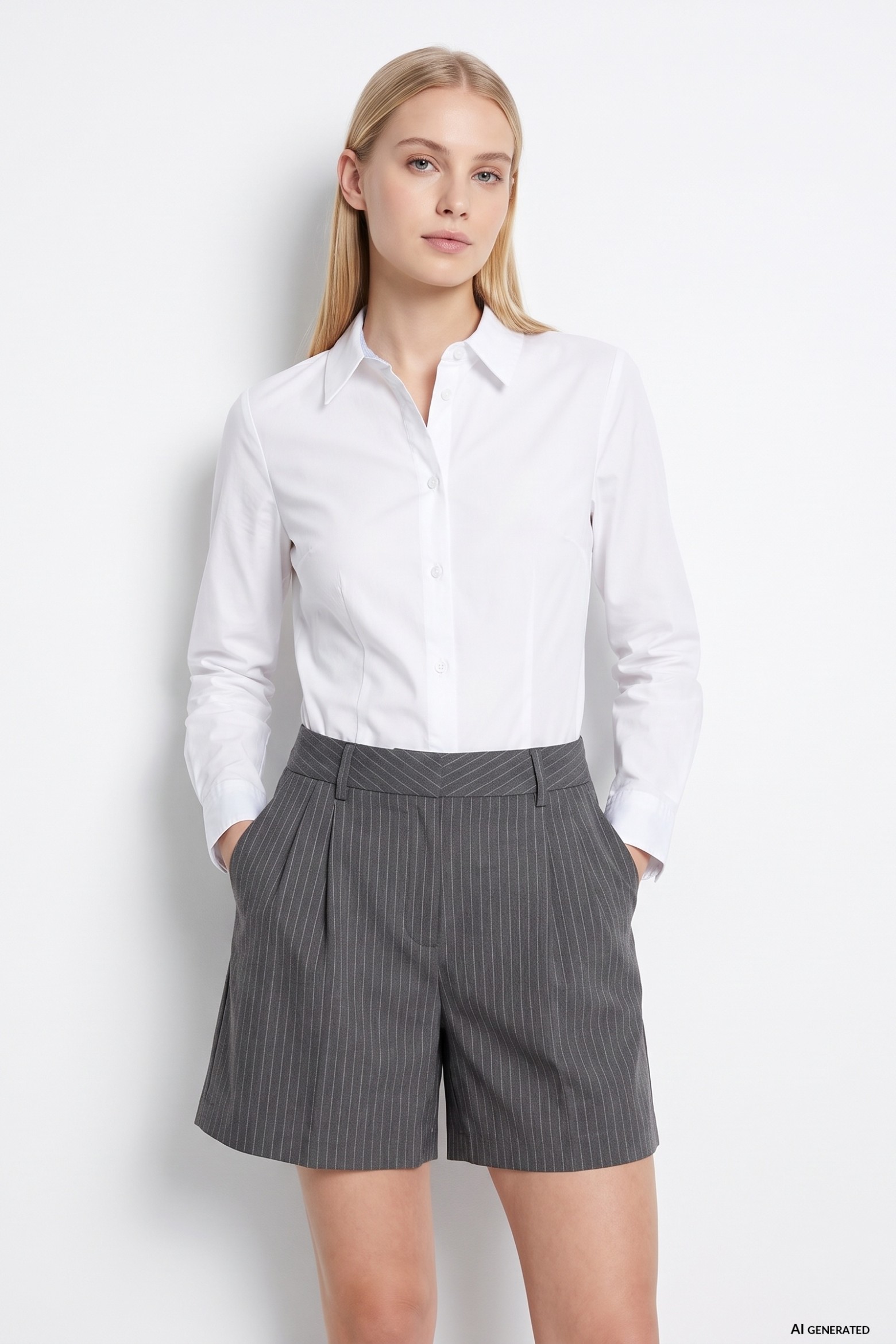 White Long Sleeve Shirt