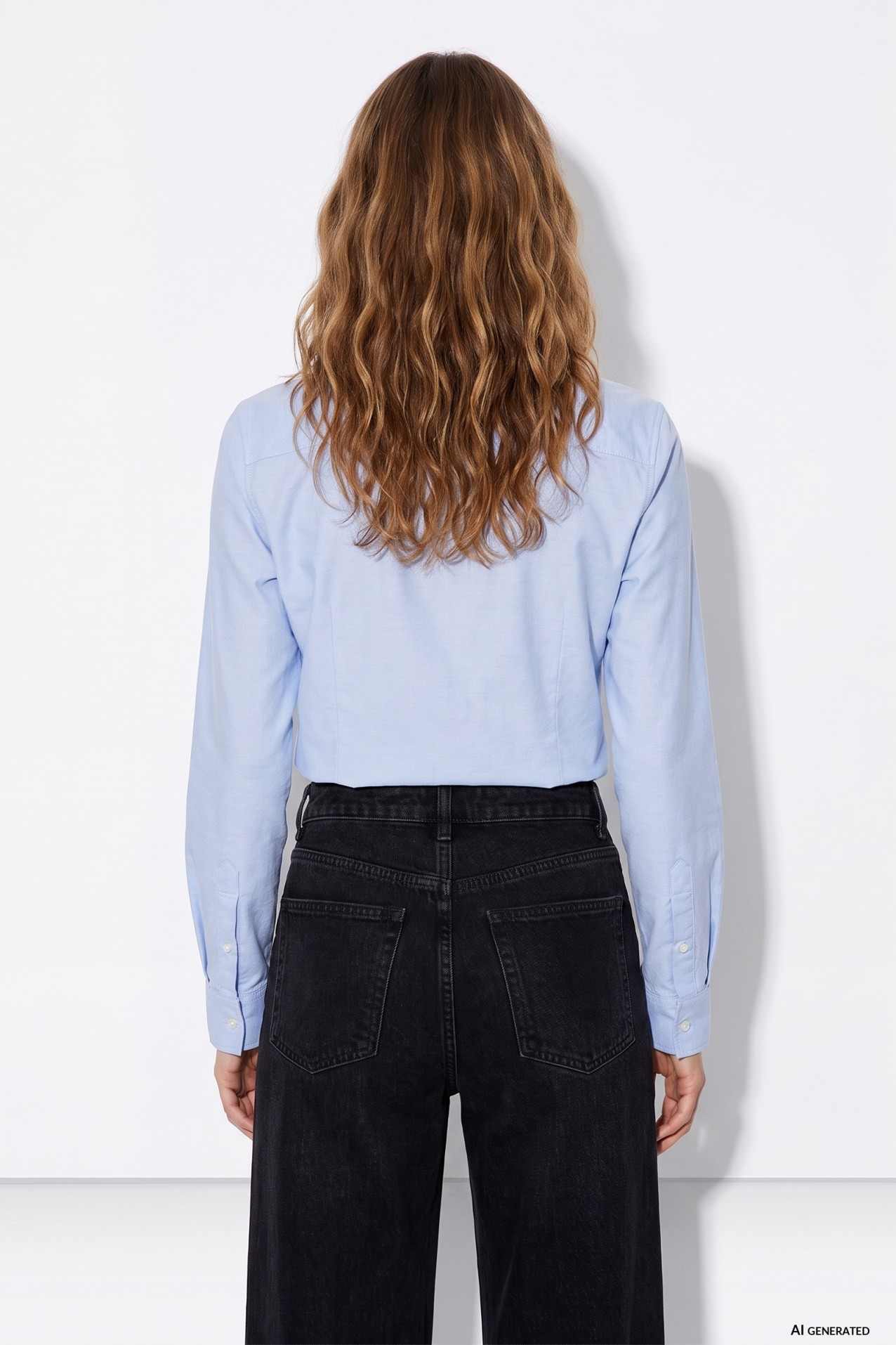 Light Blue Fitted Shirt