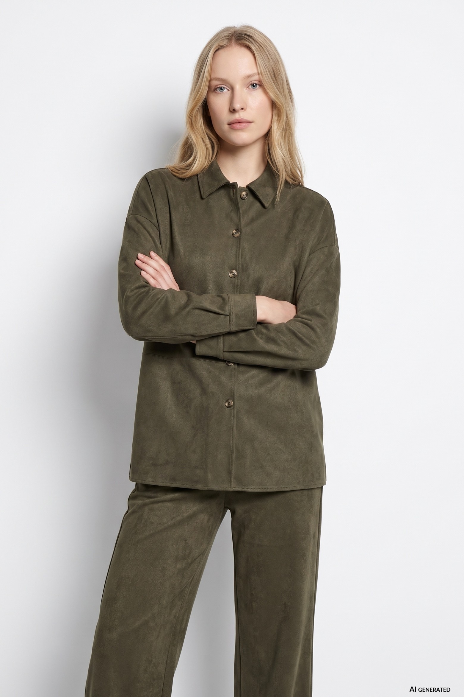 Green Long Sleeve Shirt
