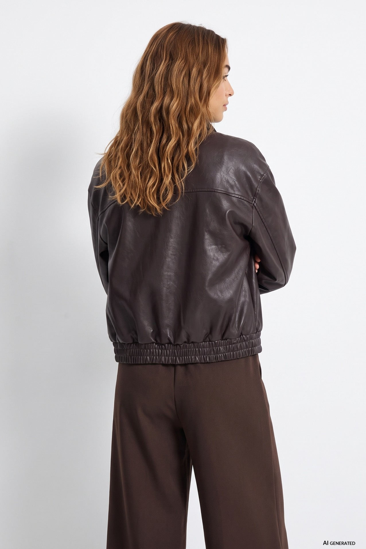 Chocolate Oversized Jacket