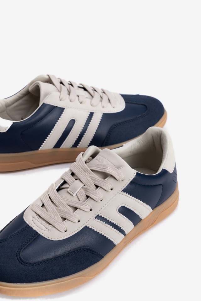 Navy Blue Casual Sneakers Navy Blue Casual Sneakers