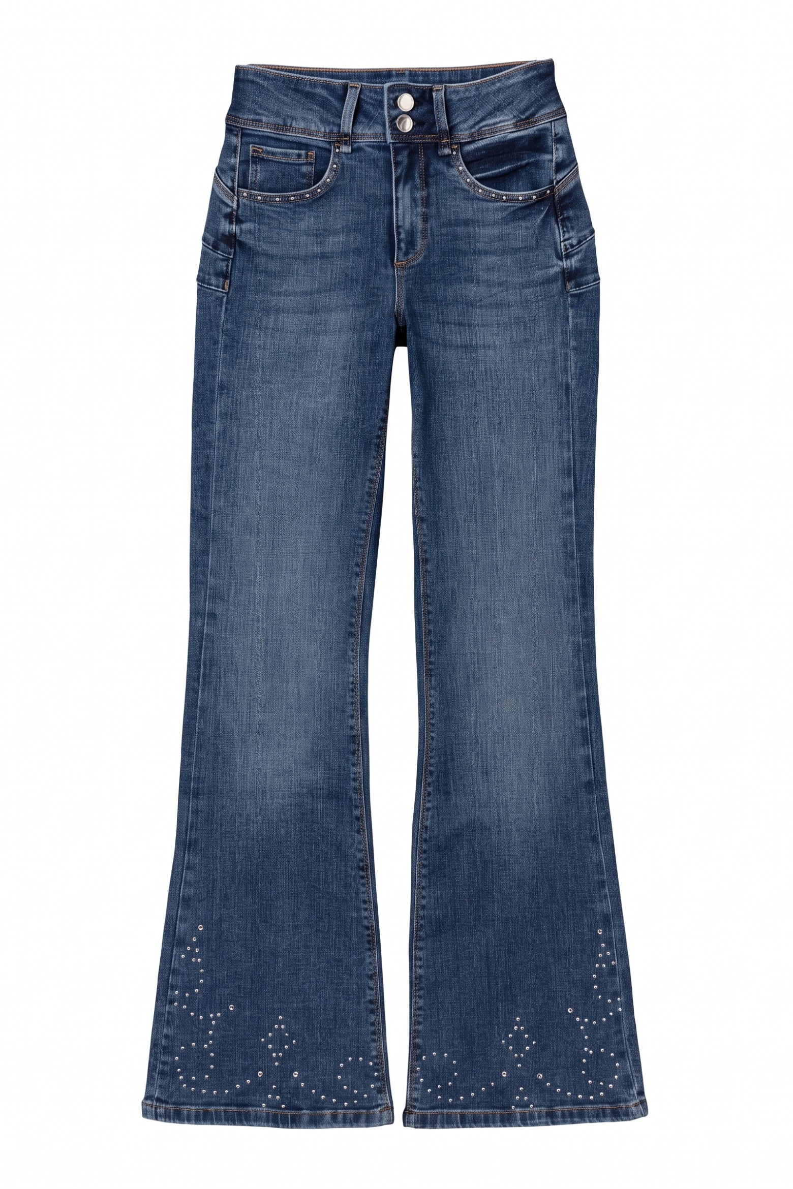 Jeans acampanados Double-up