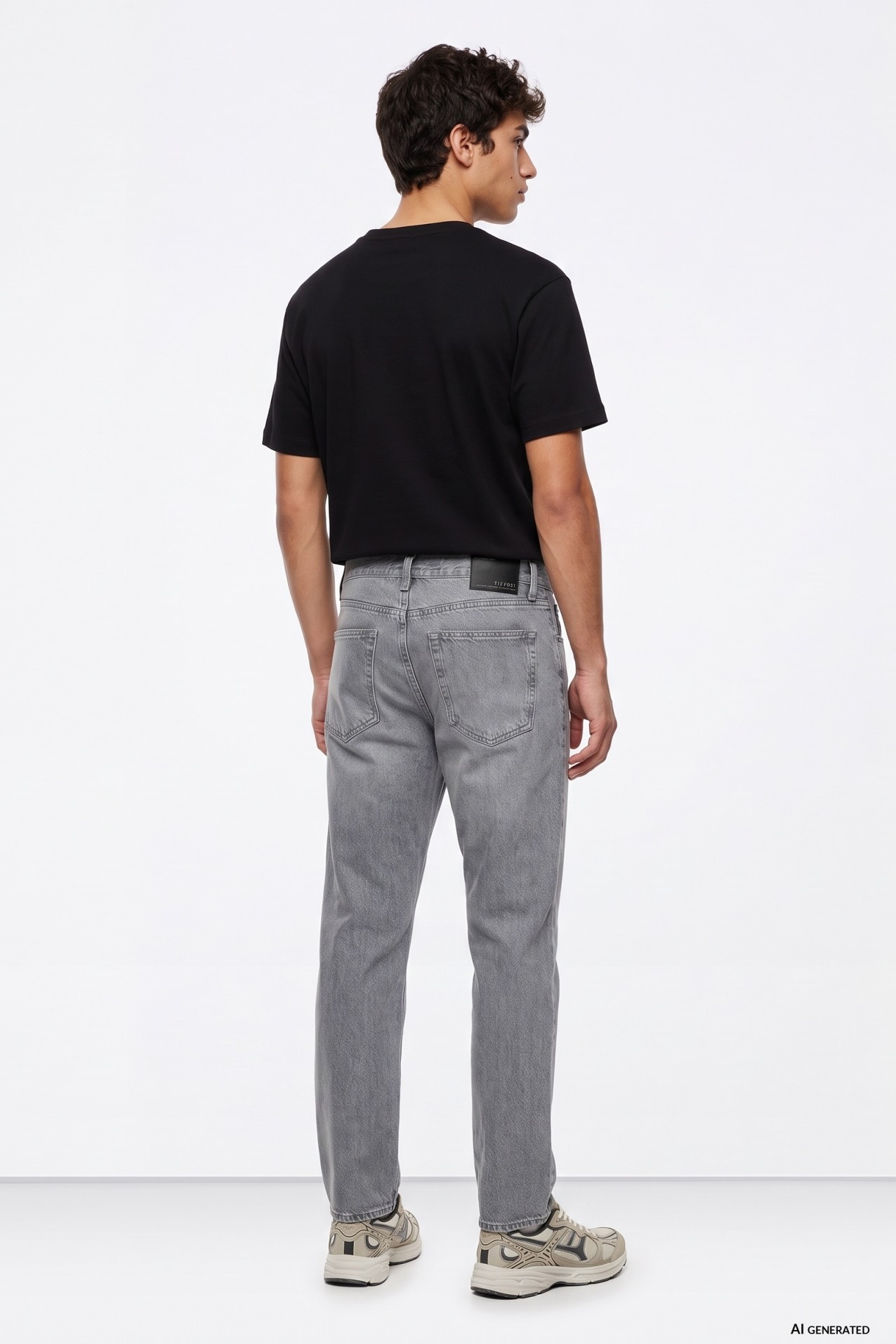Austin Straight Grey Jeans