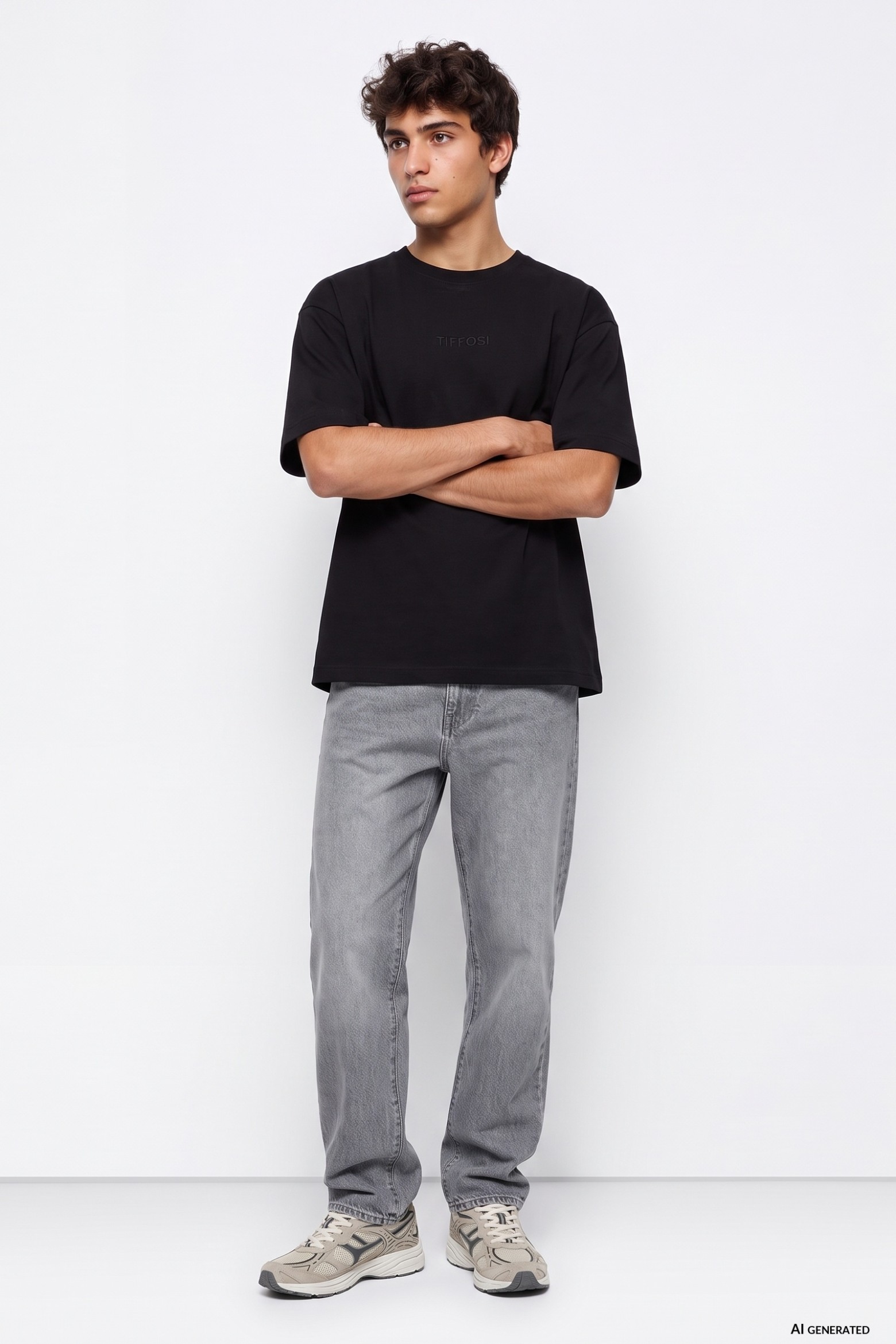 Austin Straight Grey Jeans