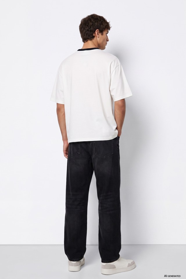Jeans Davis amplio negro Jeans Davis amplio negro