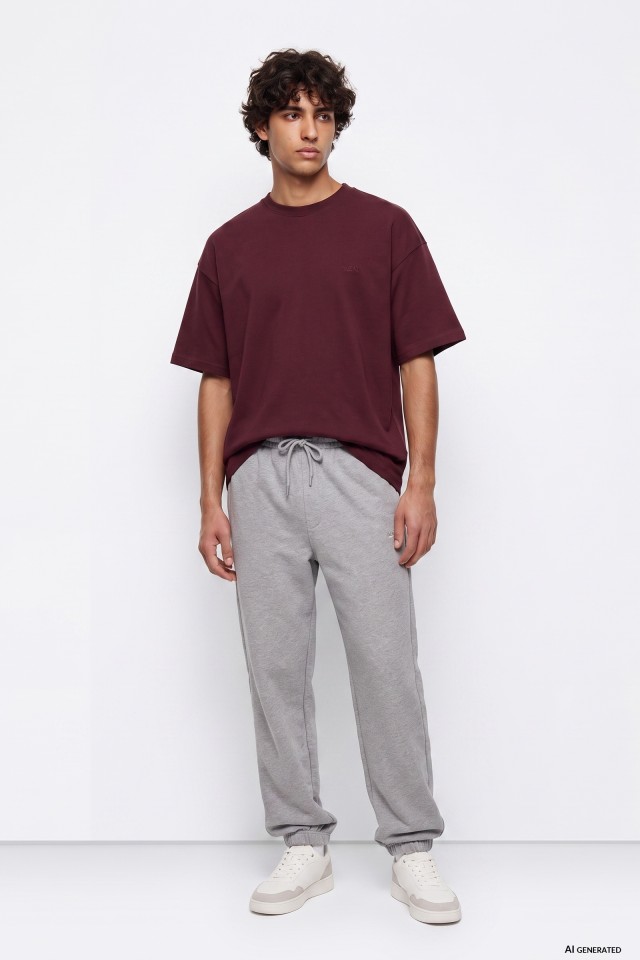 Grey Relaxed Fit Joggers