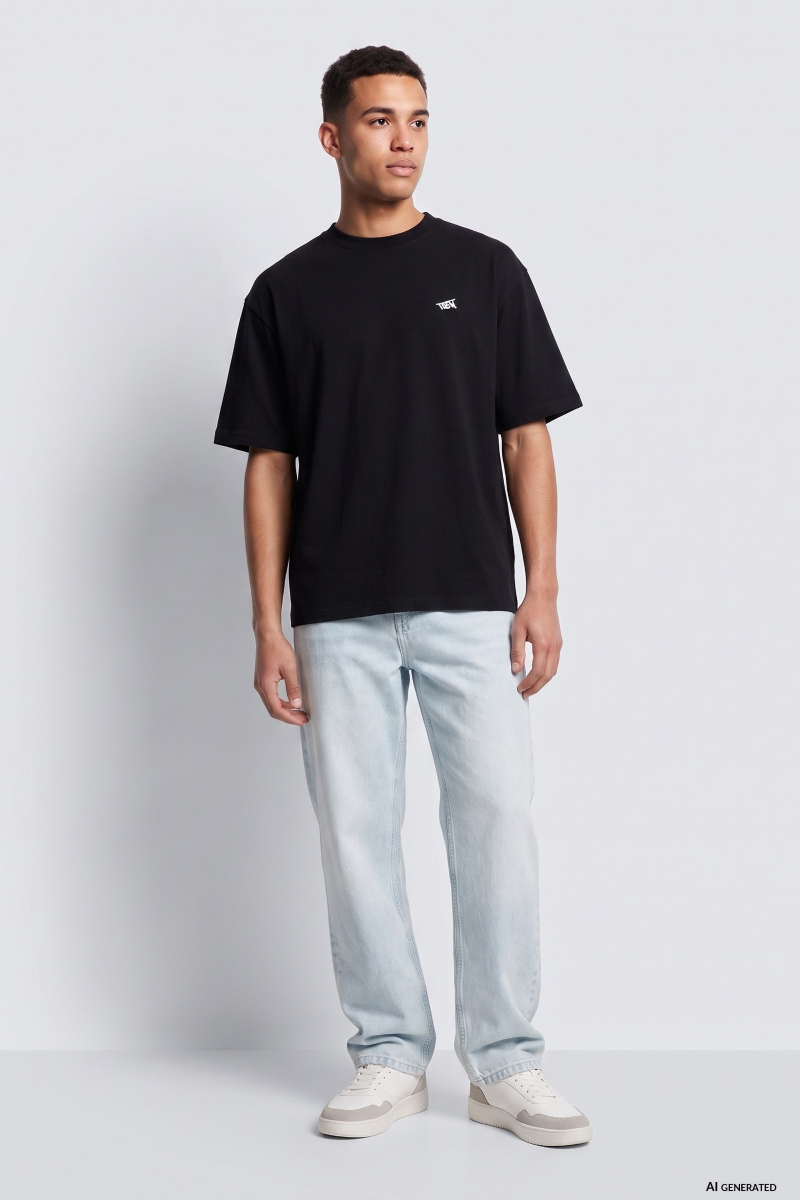 Light Blue Super Baggy Jeans