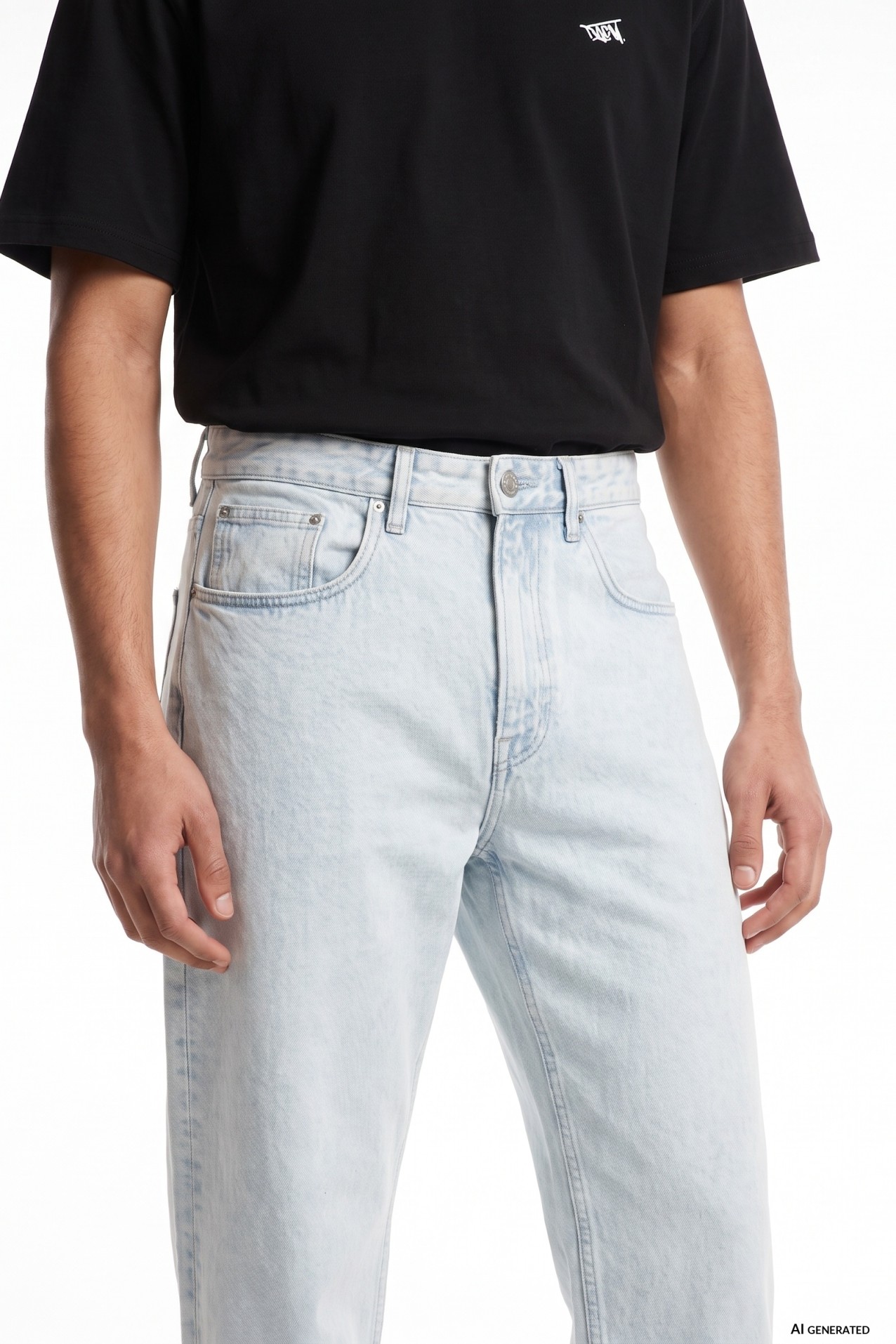 Light Blue Super Baggy Jeans