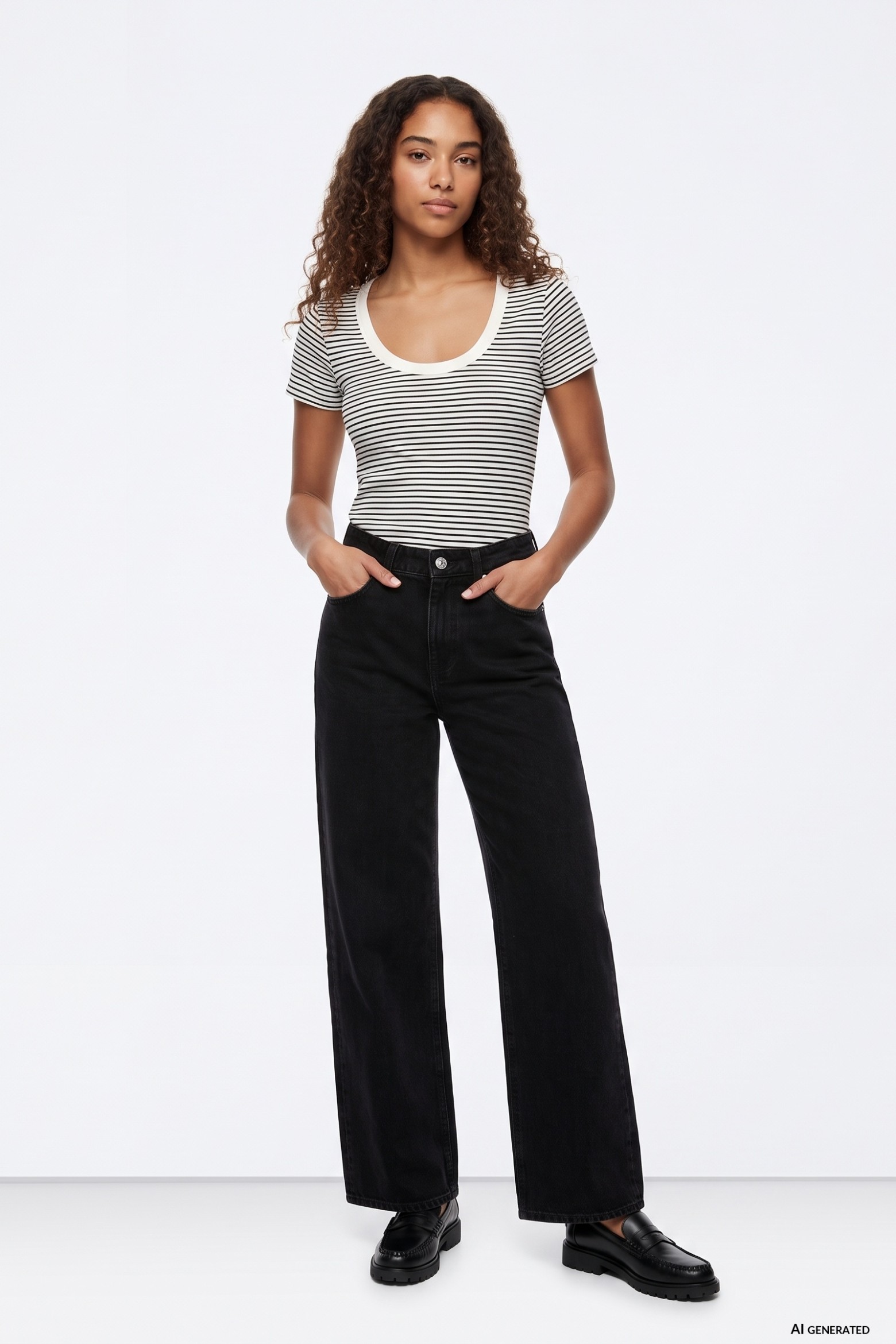 Kylie Wide Leg Jeans