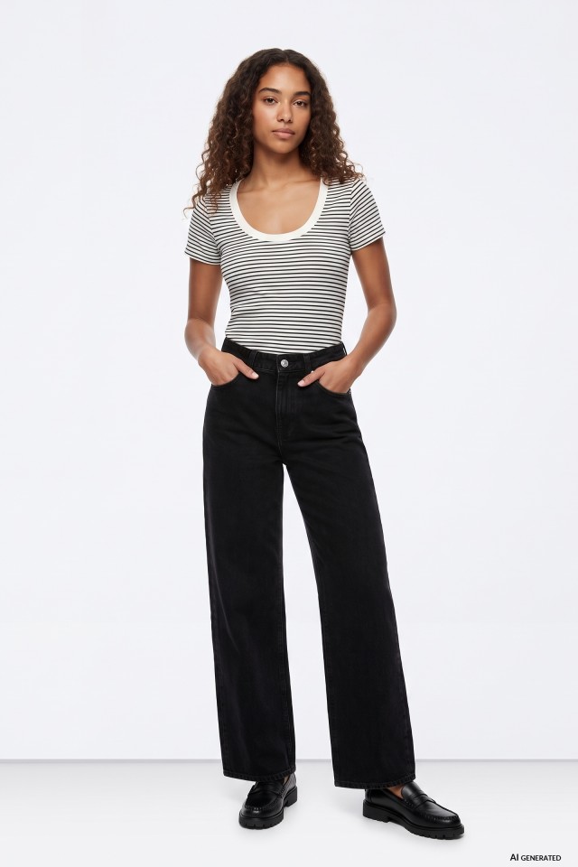 Kylie Wide Leg Jeans