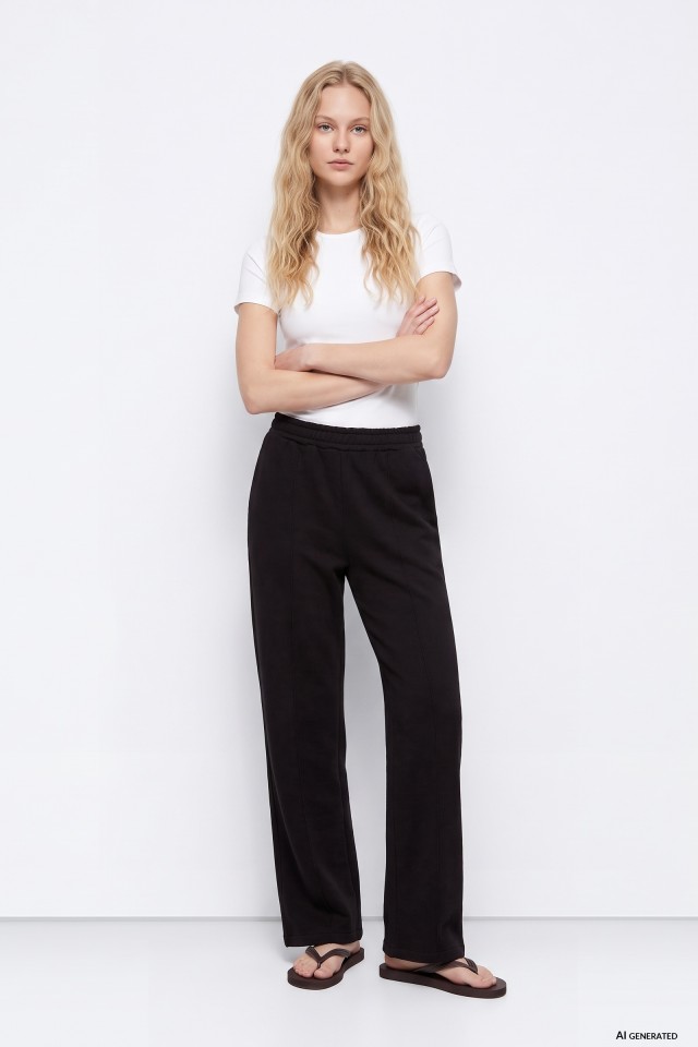 Cal�as largas preto minimalista