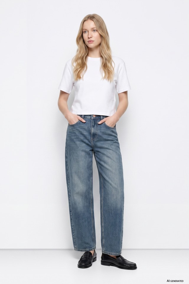 Wide-Leg Alba Jeans