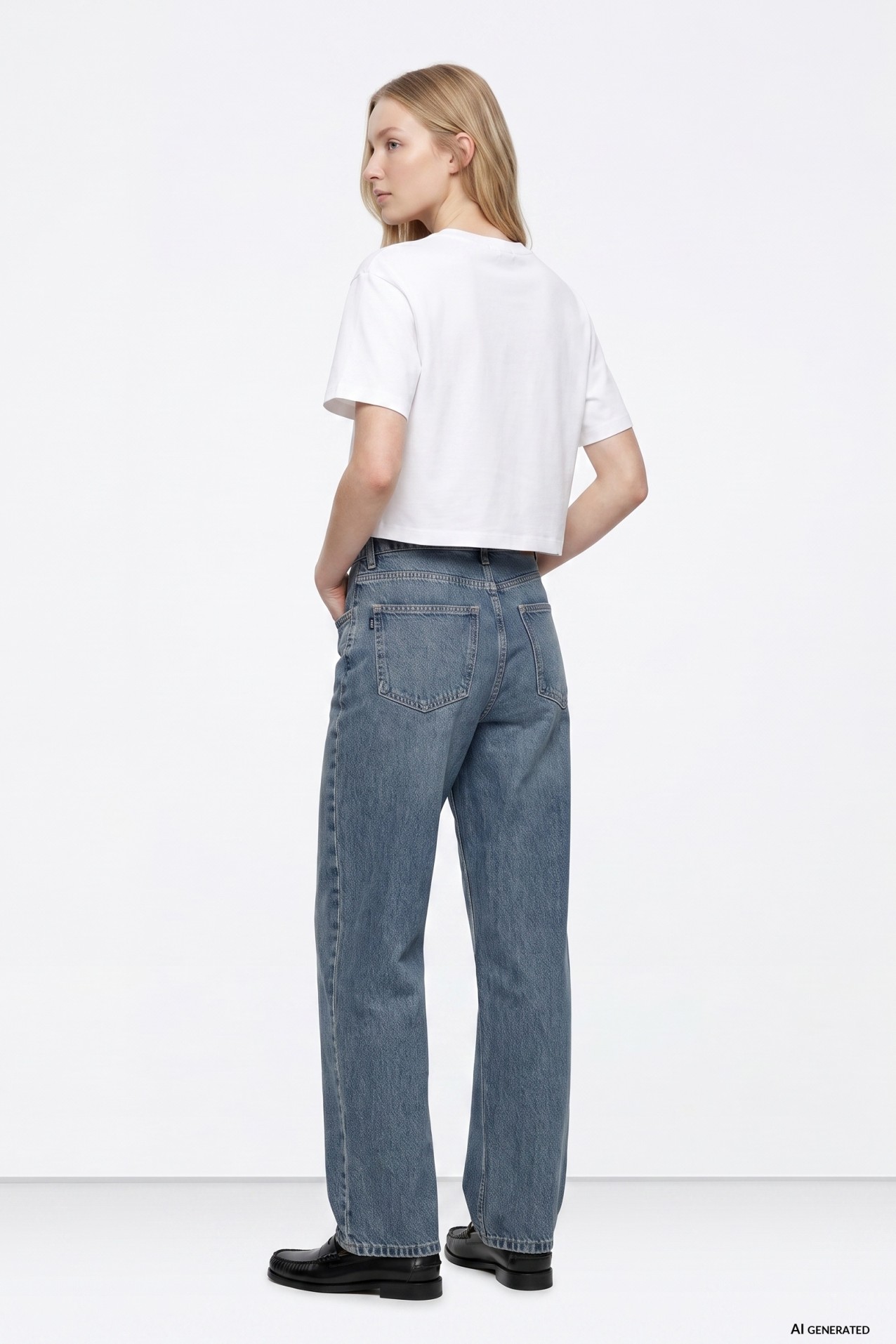 Jeans Alba corte largo