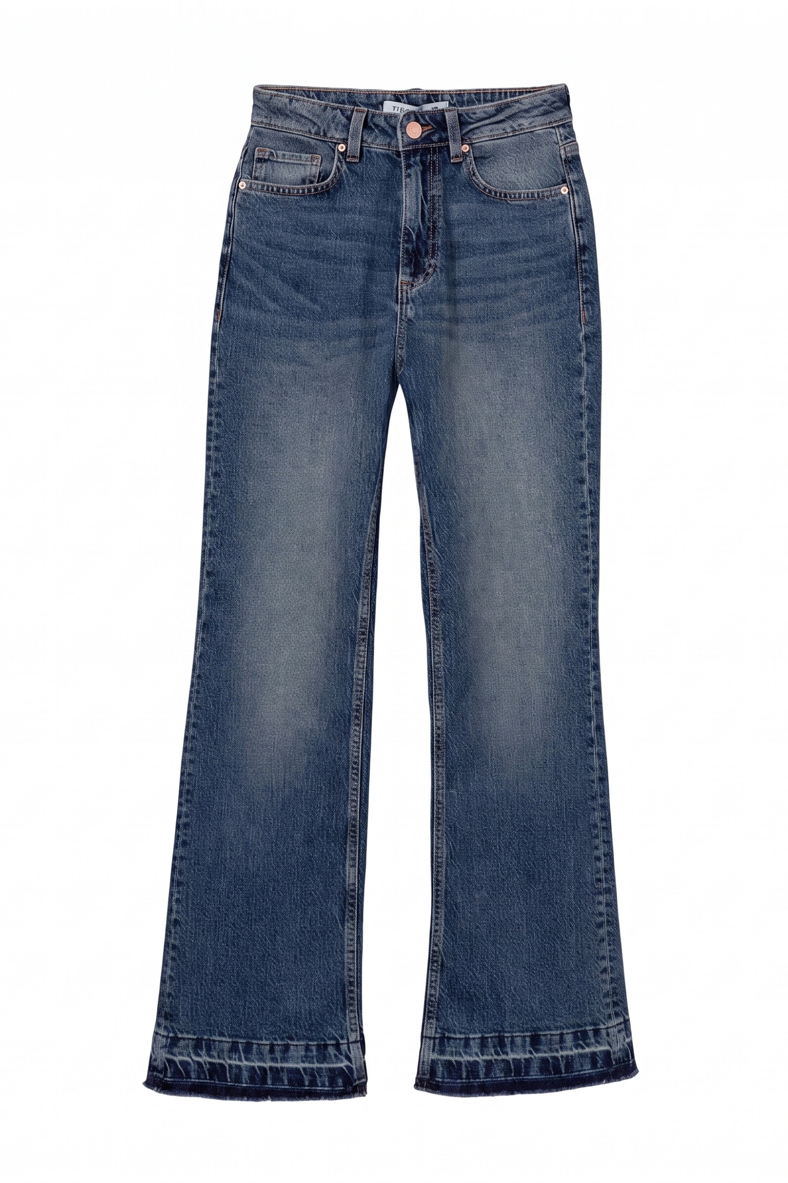 Dark Blue Straight Jeans