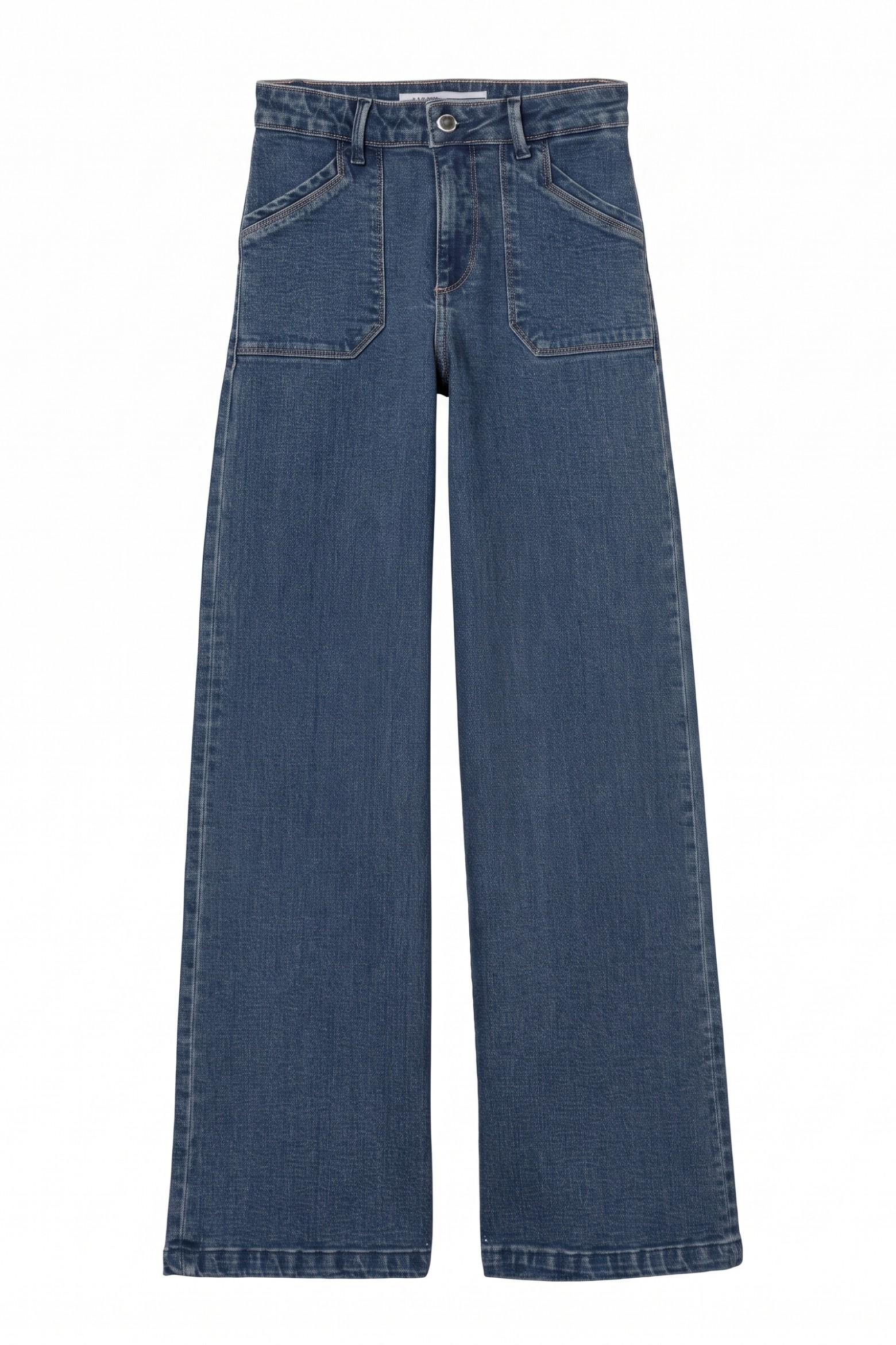Louise Wide-Leg High Jeans